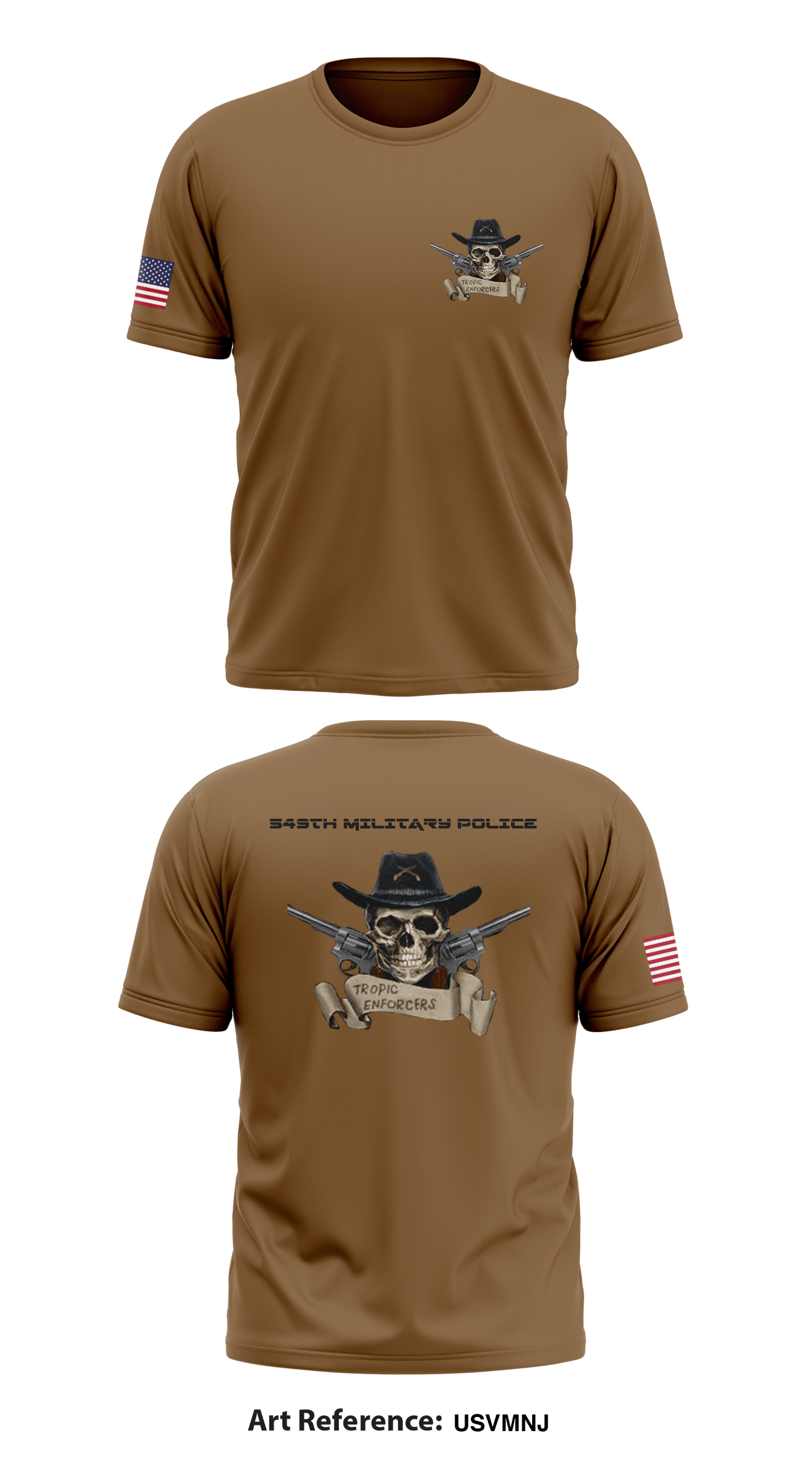 549th military police Store 1 Core Men's SS Performance Tee - USvMnJ