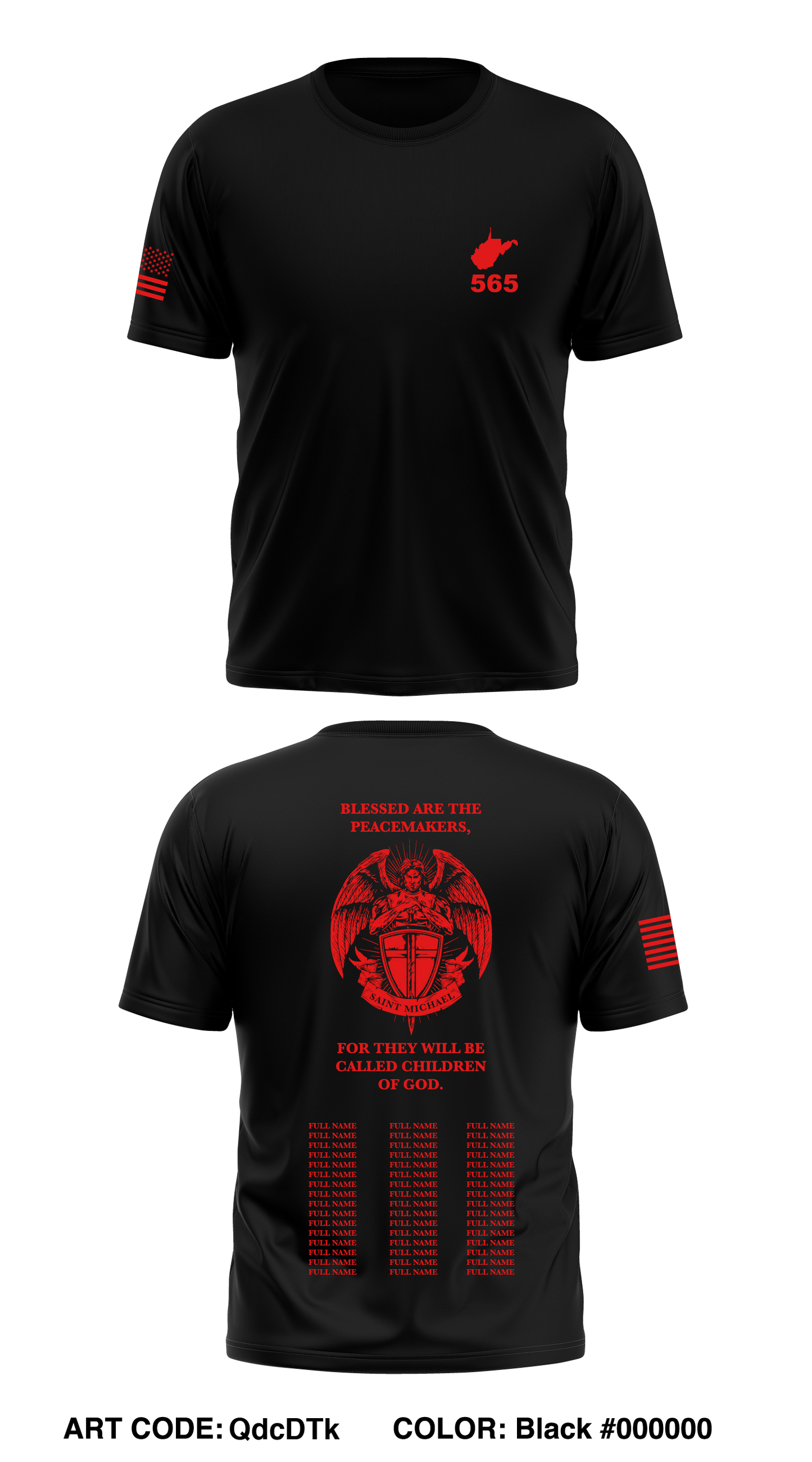 565 Store 1 Core Men's SS Performance Tee - QdcDTk
