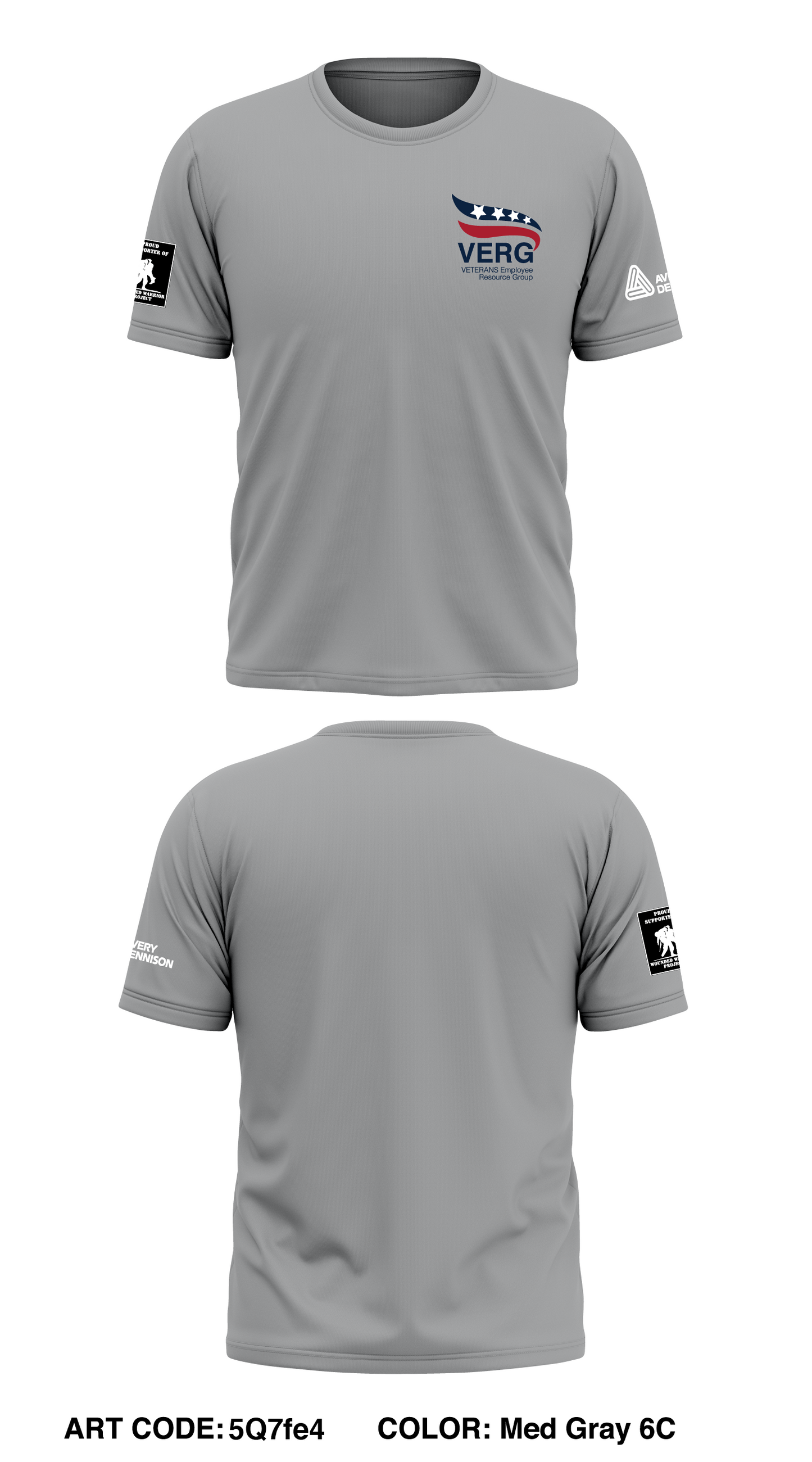 Avery Dennison Core Men's SS Performance Tee - 5Q7fe4