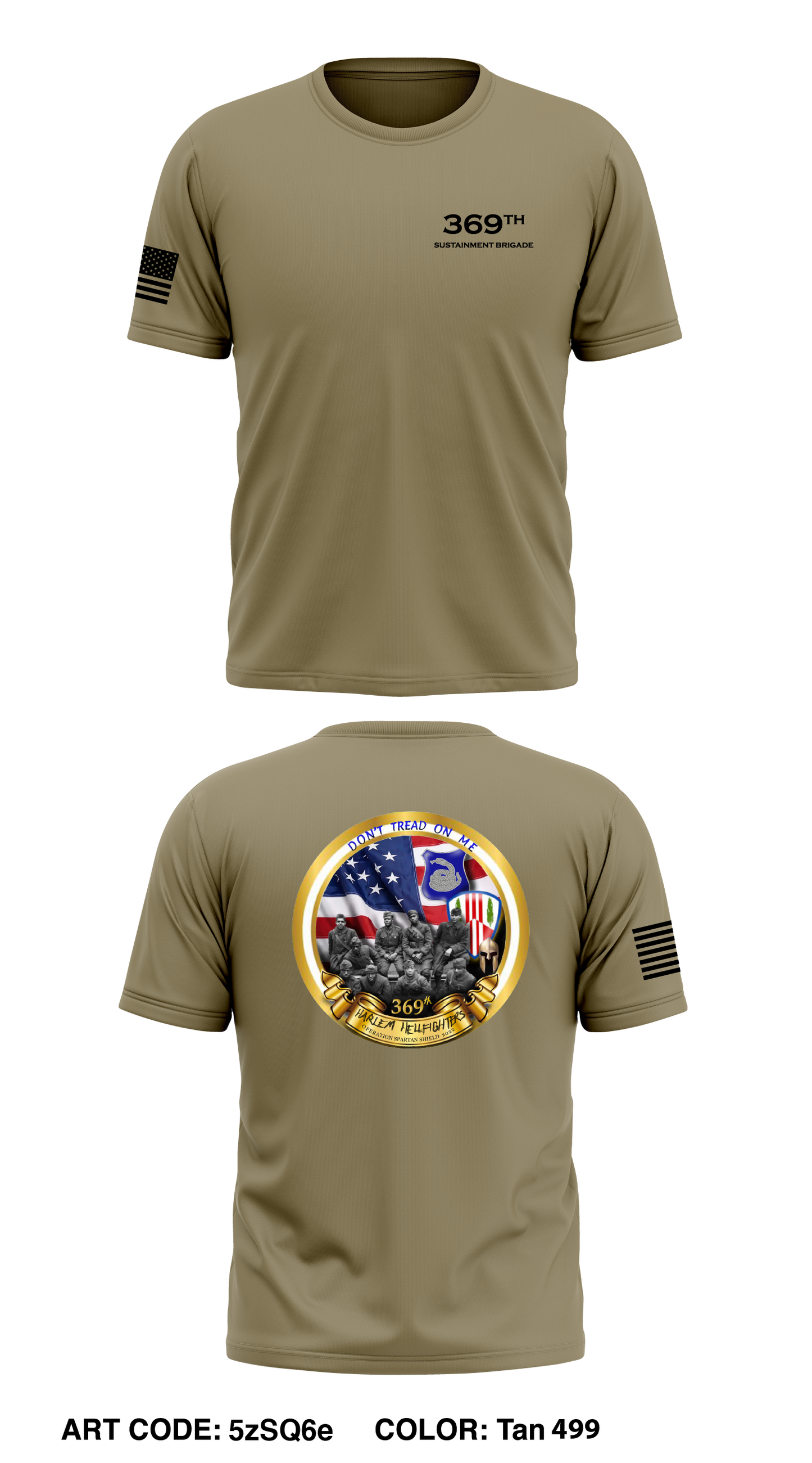 369th SB Core Men's SS Performance Tee - 5zSQ6e