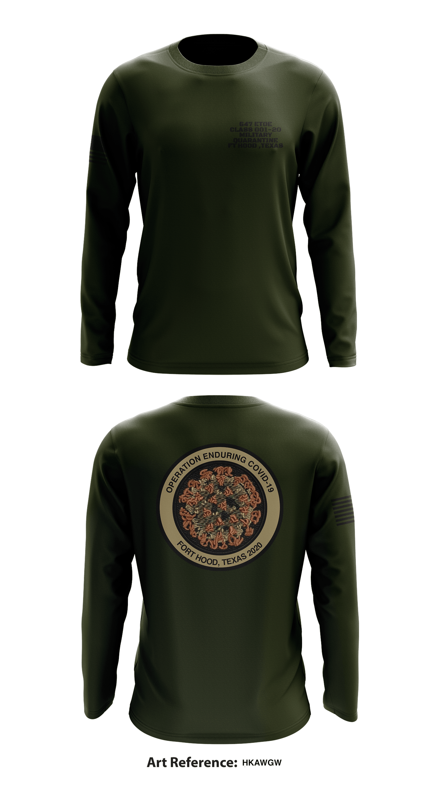 647 ETOE Store 1 Core Men's LS Performance Tee - hkAWgW