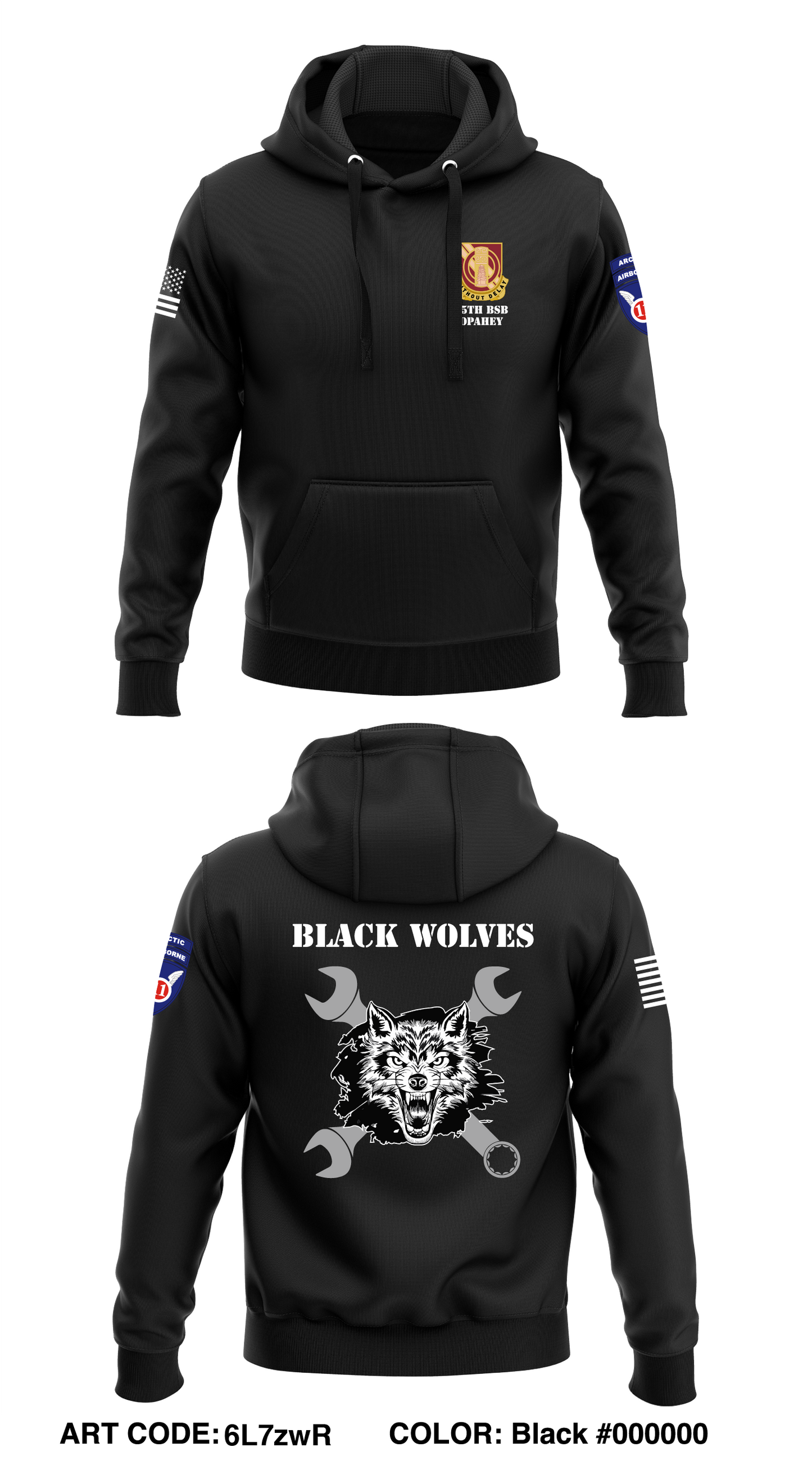 B Co, 25 BSB, 11 ADV Core Men's Hooded Performance Sweatshirt - 6L7zwR