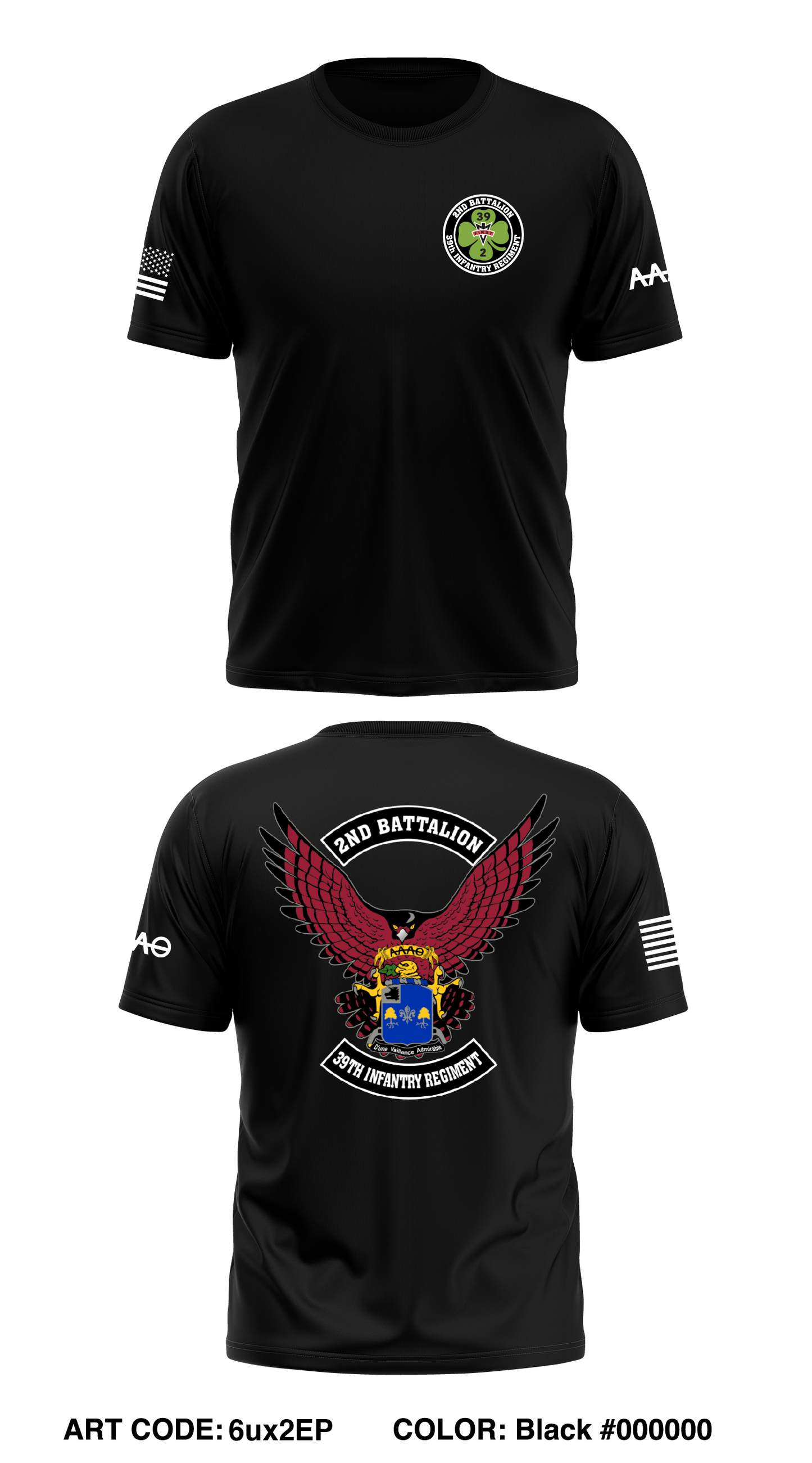 B co 2-39 IN Core Men's SS Performance Tee - 6ux2EP