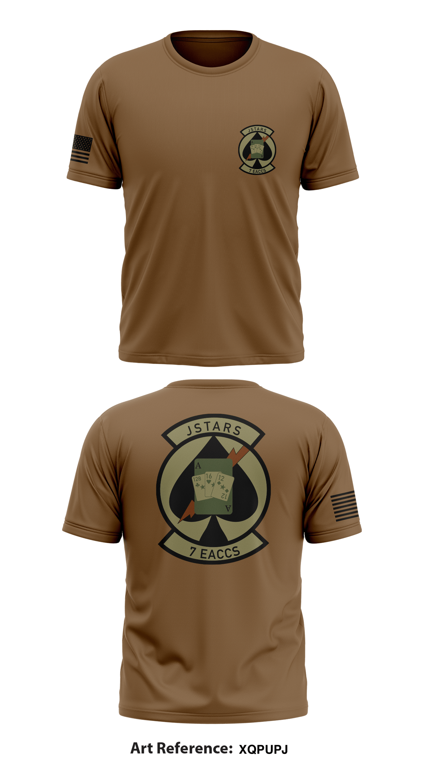 7 EACCS Store 1 Core Men's SS Performance Tee - XQpupJ