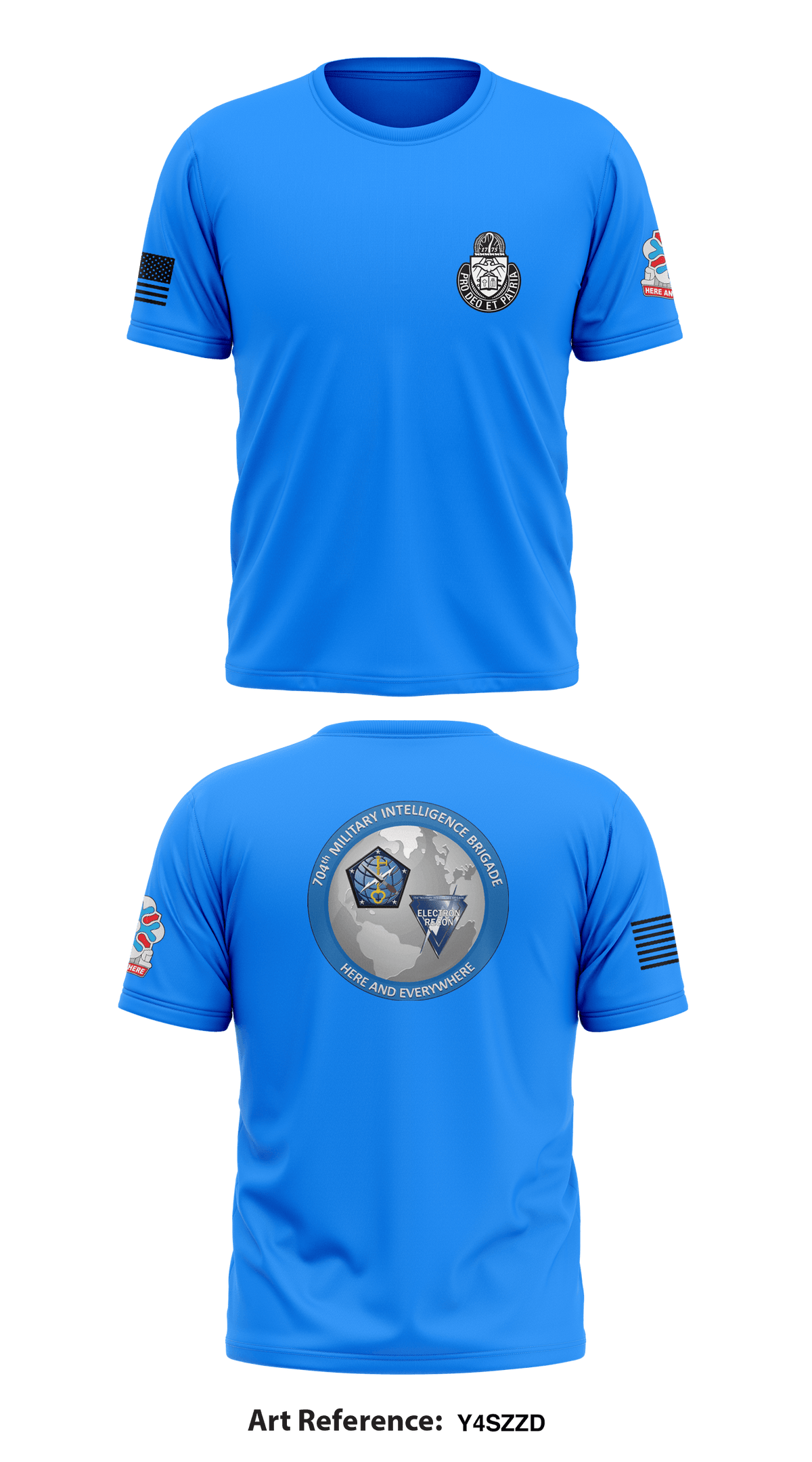 704th MI BDE UMT Store 1 Core Men's SS Performance Tee - y4sZZd
