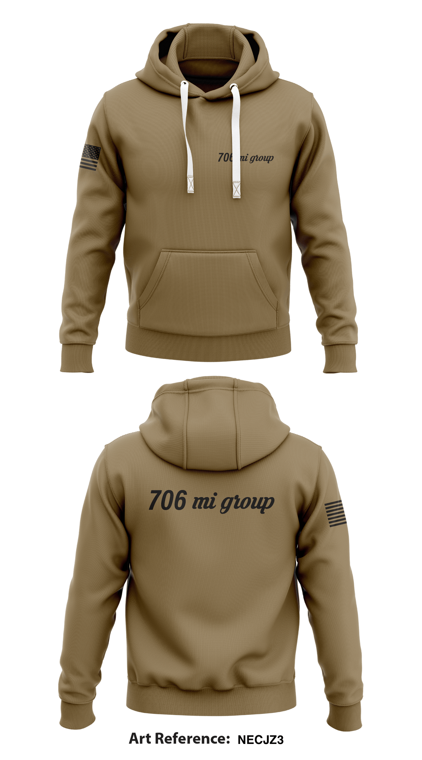 76 mi group Store 1 Core Men's Hooded Performance Sweatshirt - neCjZ3