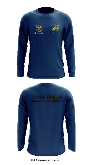 71st CHEM (Hazard Response) Store 1 Core Men's LS Performance Tee - bN6eNj