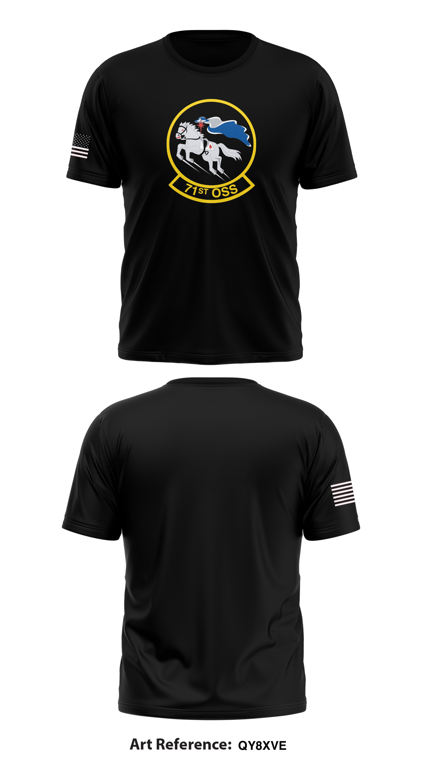 71st OSS Store 1 Core Men's SS Performance Tee - Qy8xve