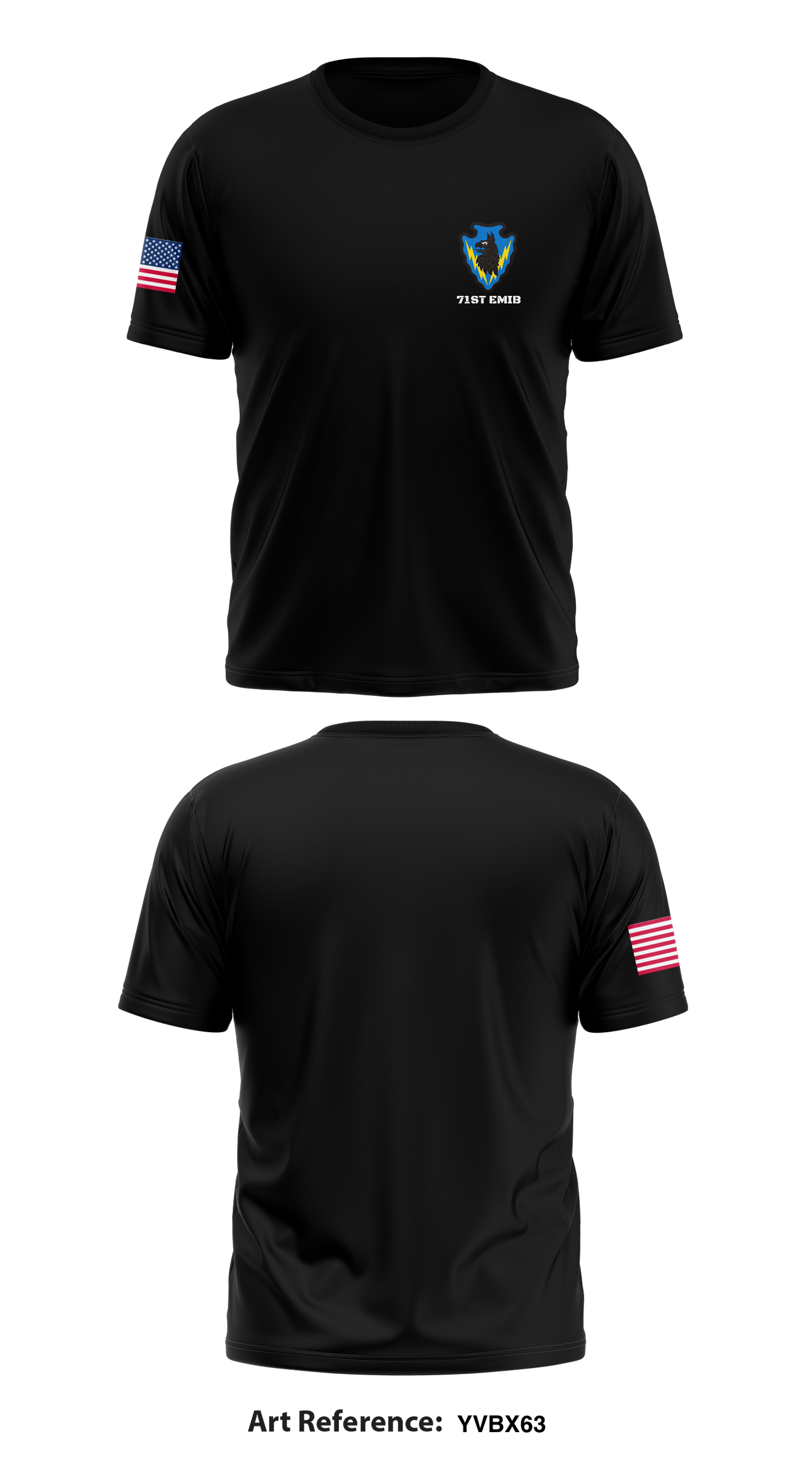71st EMIB Store 1 Core Men's SS Performance Tee - yVbx63