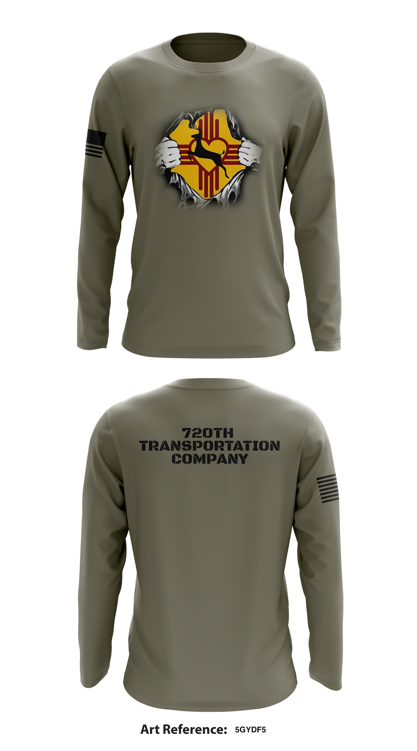 720th Transportation Company Store 1 Core Men's LS Performance Tee - 5GyDf5
