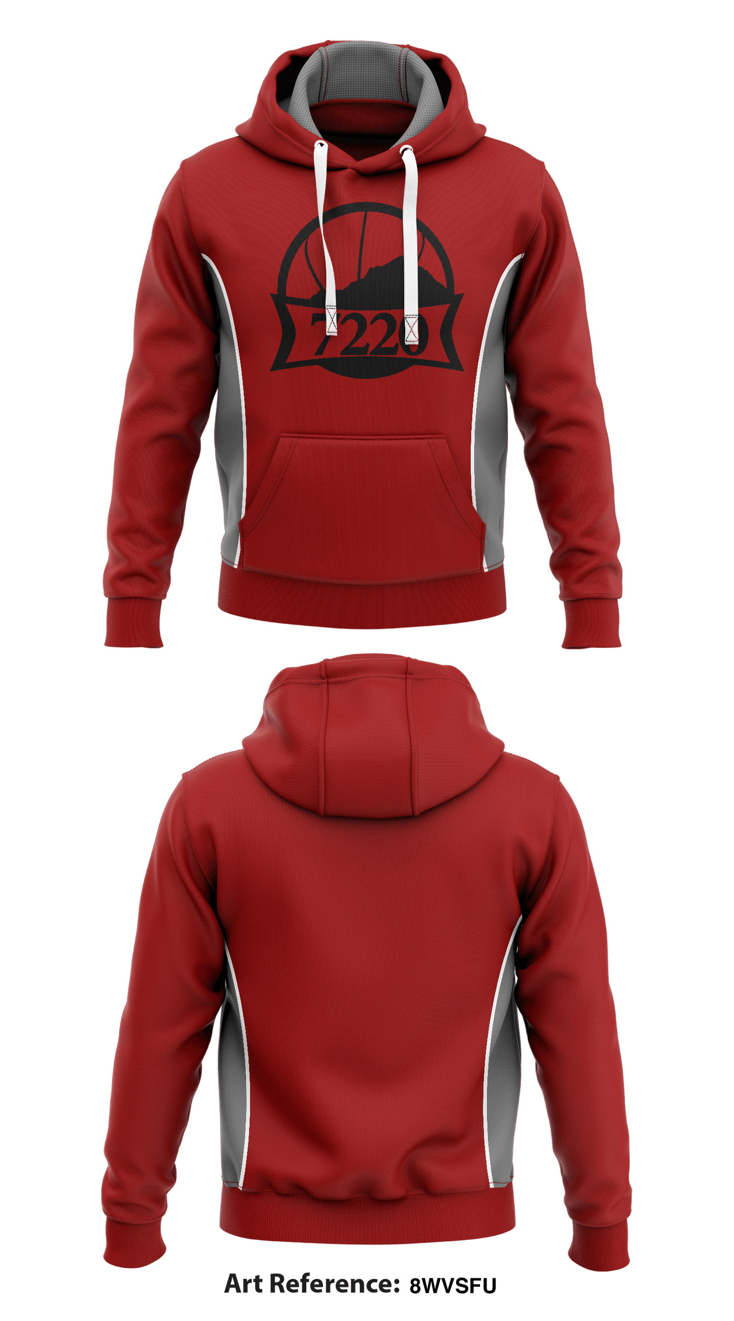 722 Core Men's Hooded Performance Sweatshirt - 8WVsfU