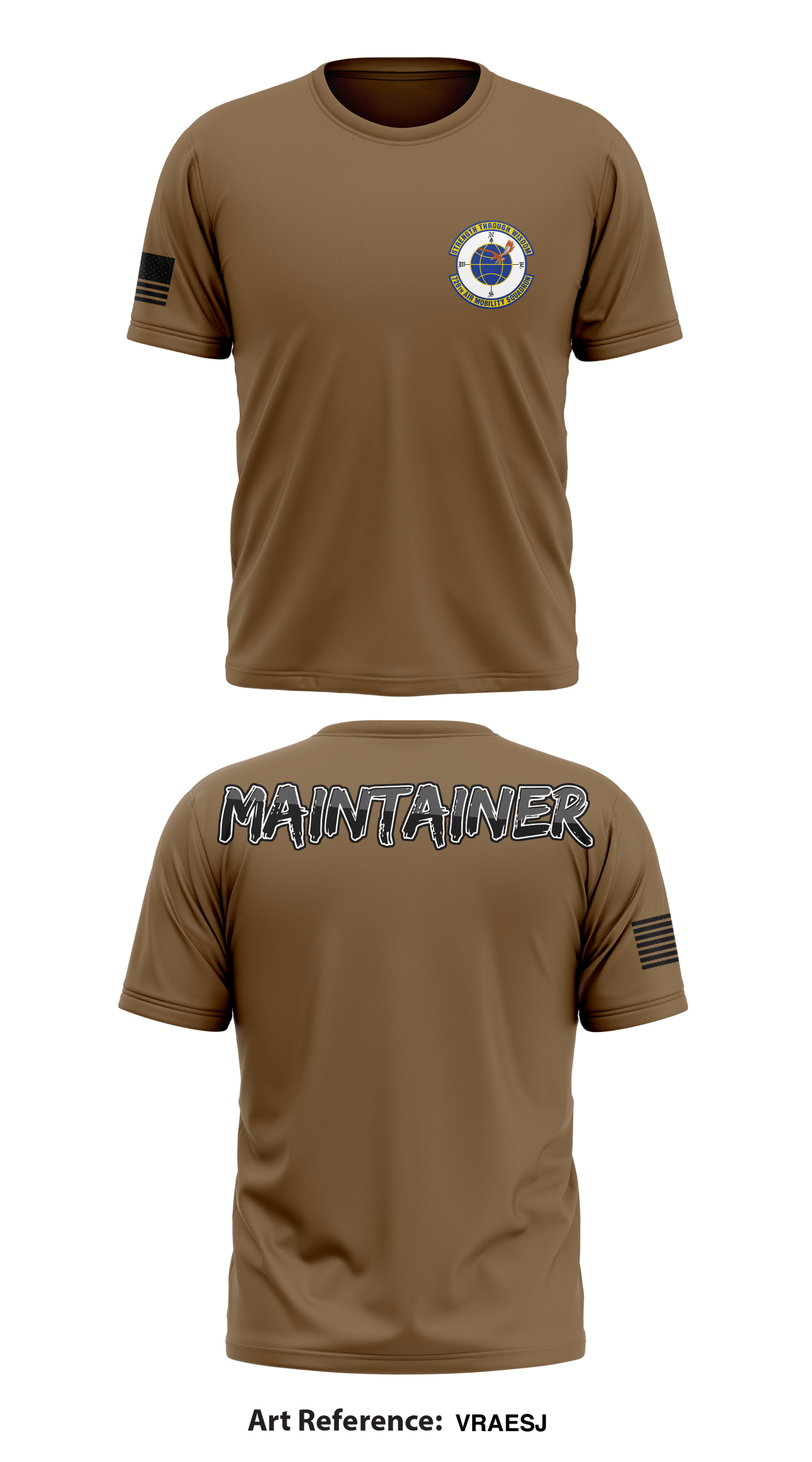 728th Air Mobility Squadron Store 1 Core Men's SS Performance Tee - vRaEsJ