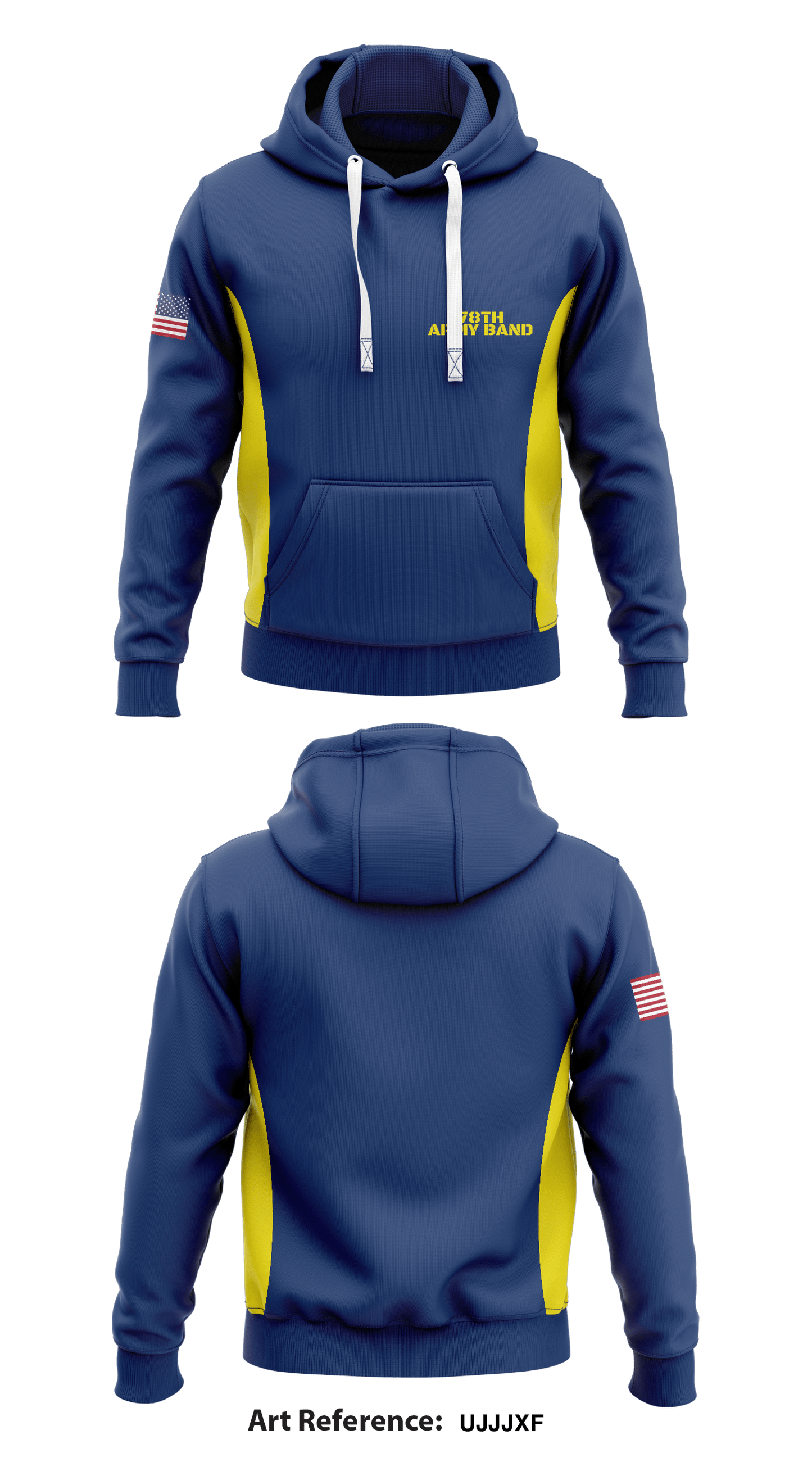 78th Army Band Store 1 Core Men's Hooded Performance Sweatshirt - UJJJXf