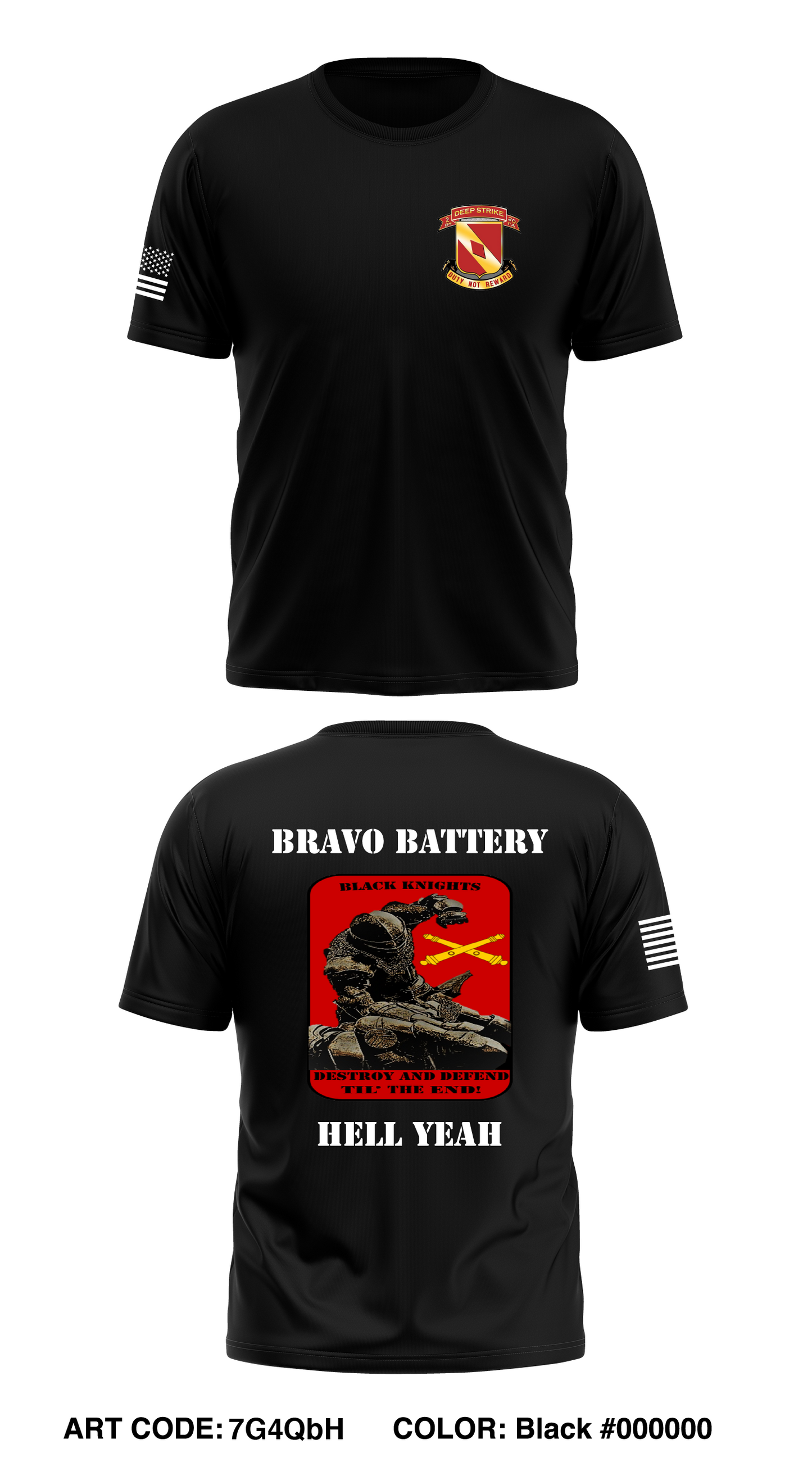 Black Knight Battery Core Men's SS Performance Tee - 7G4QbH