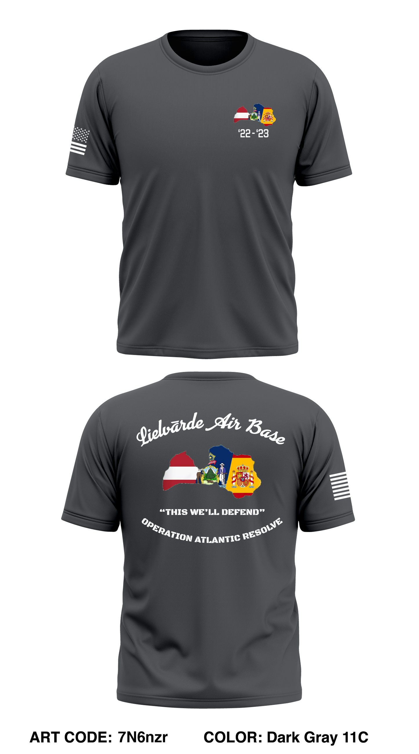 120th RSG Store 1 Core Men's SS Performance Tee - 7N6nzr