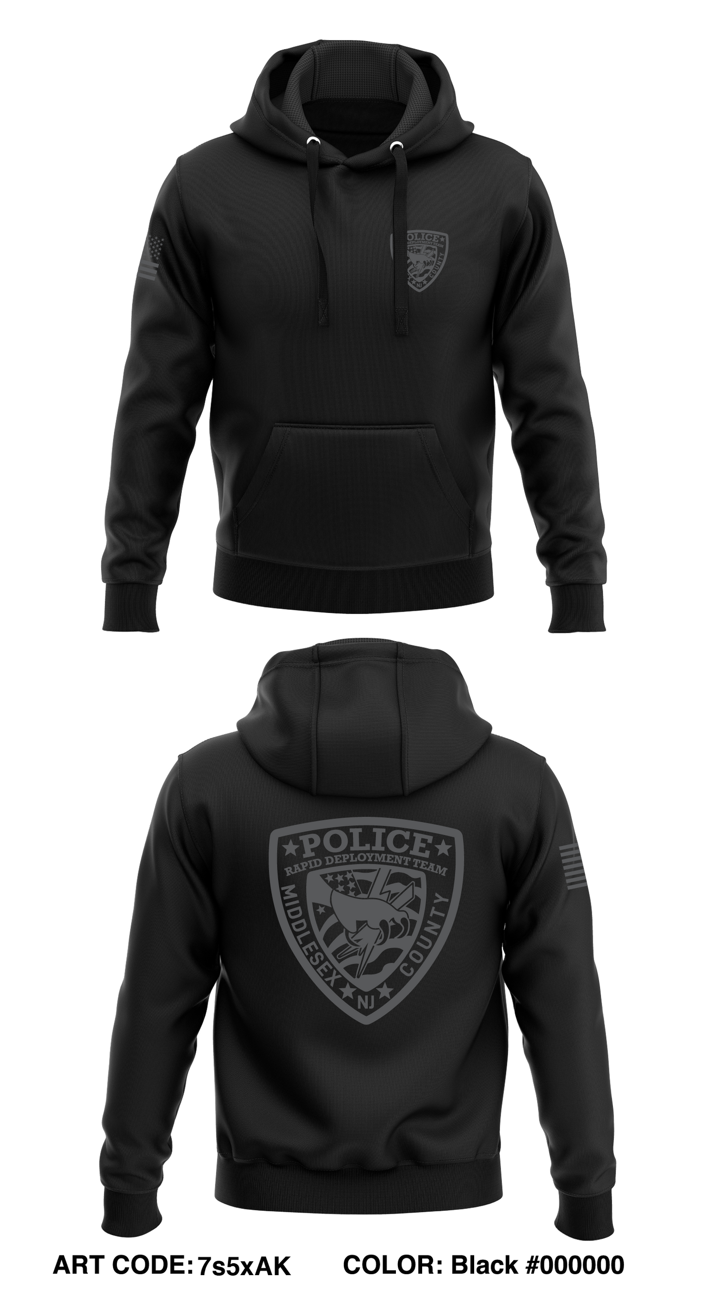 MC Rapid Deployment Team Core Men's Hooded Performance Sweatshirt - 7s5xAK