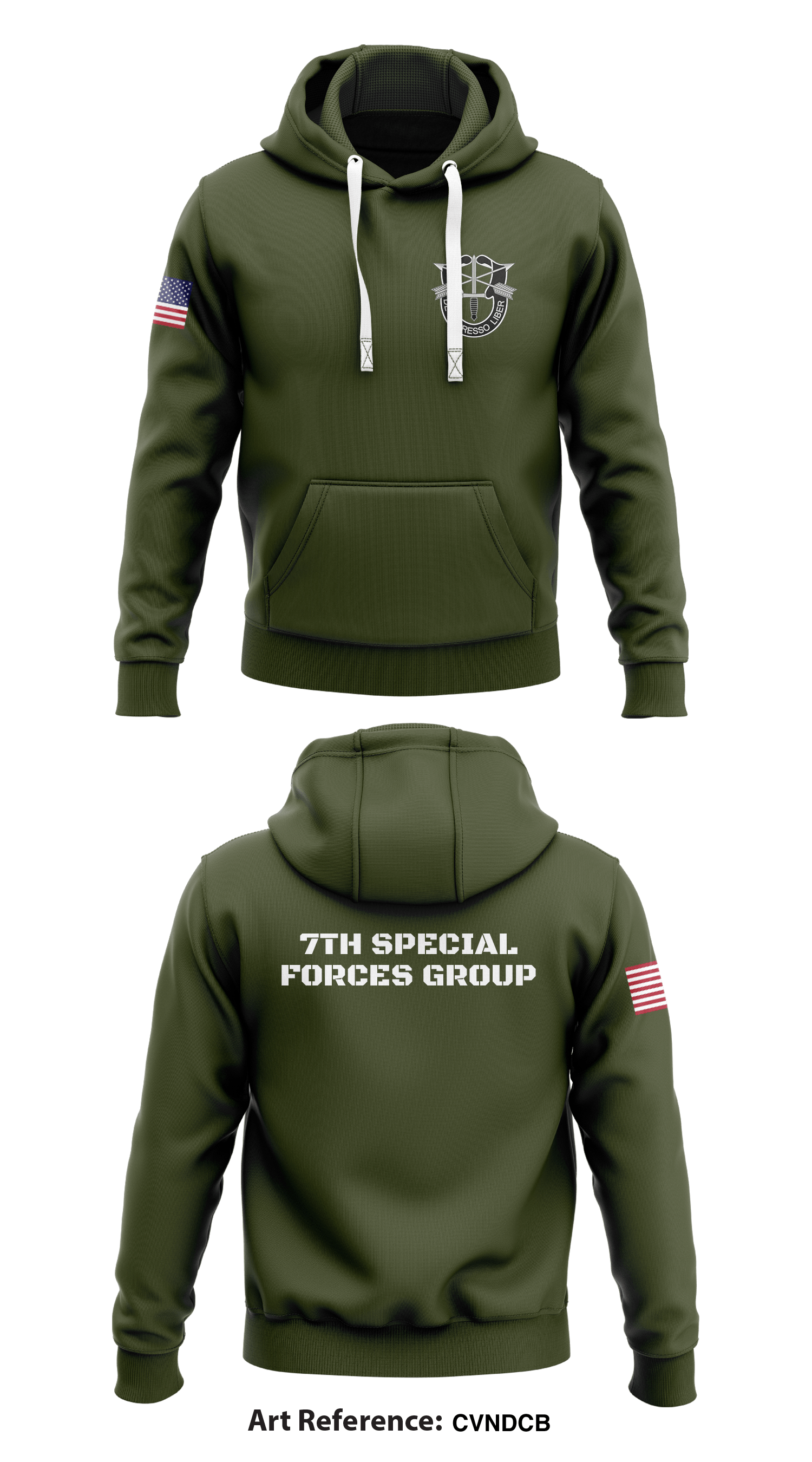 7th Special Forces Group Store 1 Core Men s Hooded Performance Sweatsh Emblem Athletic