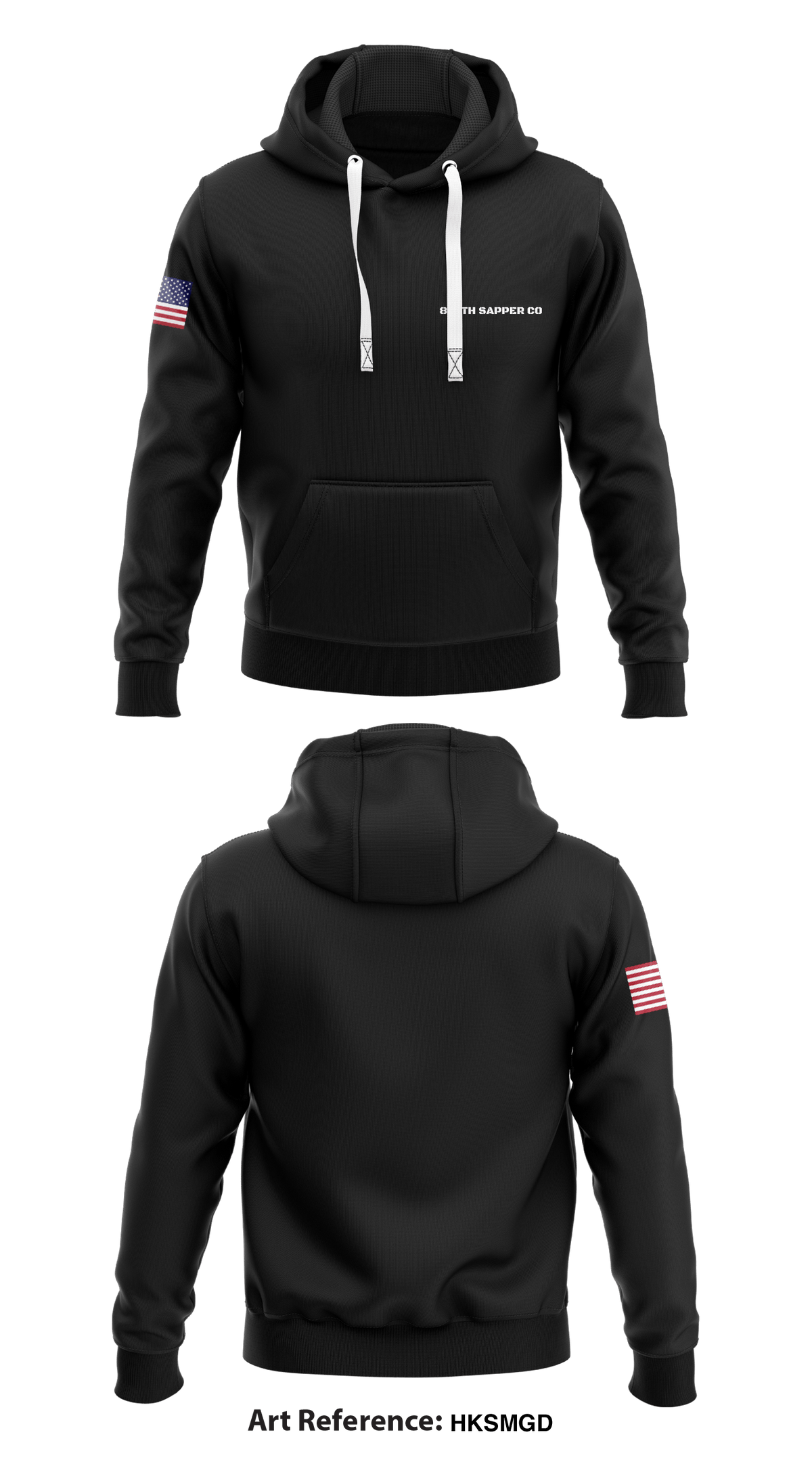 819th SAPPER Co Store 1 Core Men's Hooded Performance Sweatshirt - hKsmgD
