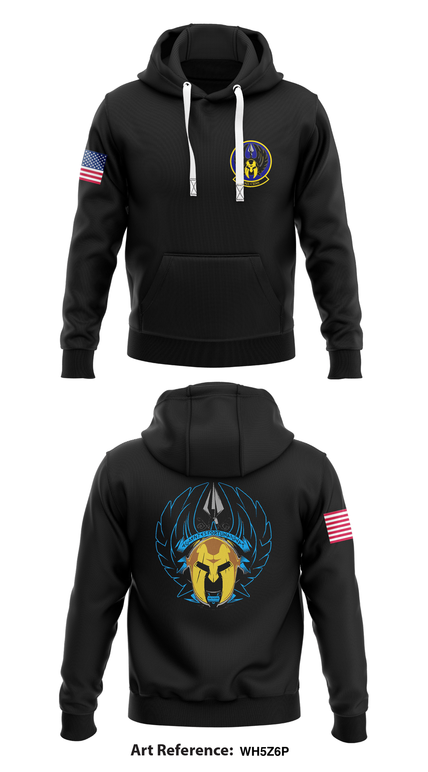 821 CRSS Core Men's Hooded Performance Sweatshirt - WH5Z6P