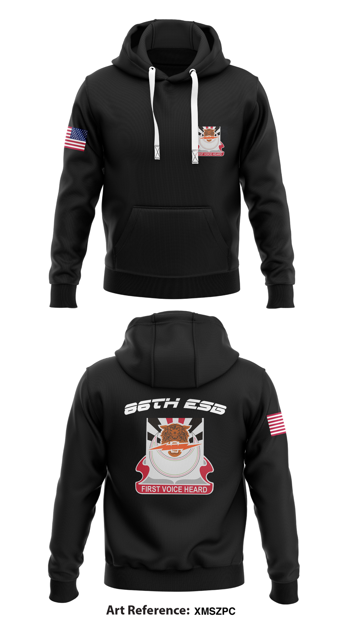 86th ESB Store 1 Core Men's Hooded Performance Sweatshirt - XMszpC