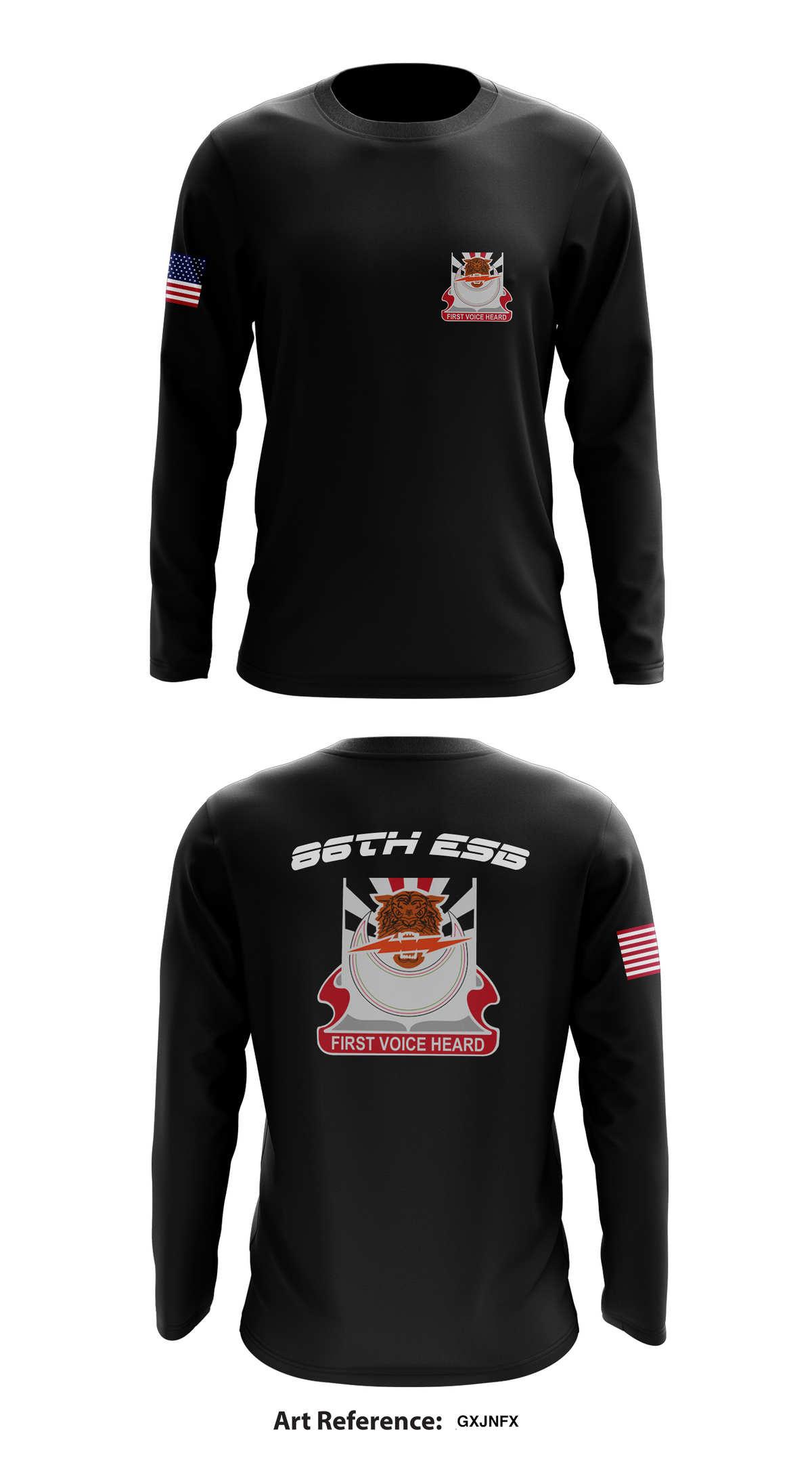 86th ESB Store 1 Core Men's LS Performance Tee - gXJNfX