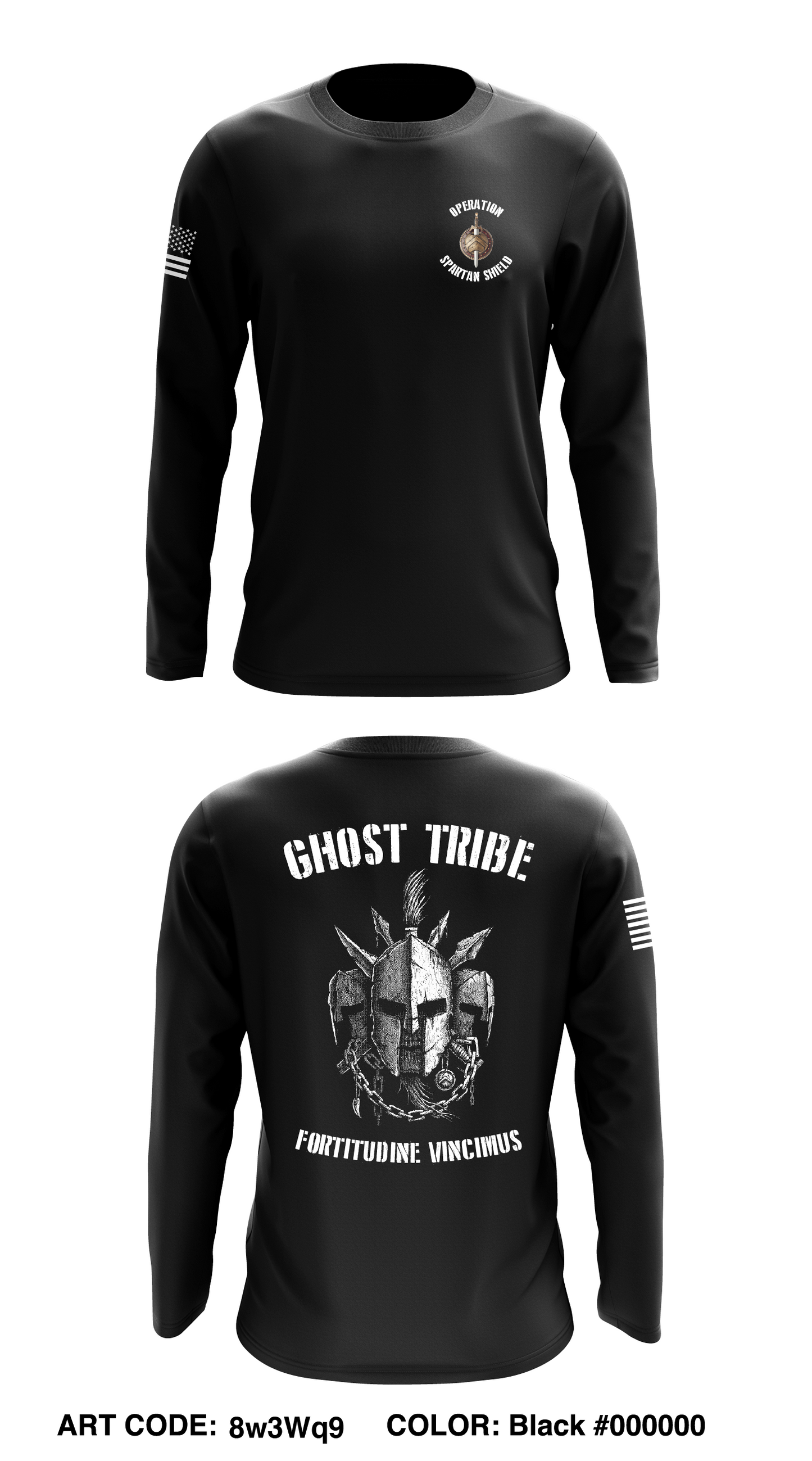 396th MP Det PSD Core Men's LS Performance Tee - 8w3Wq9