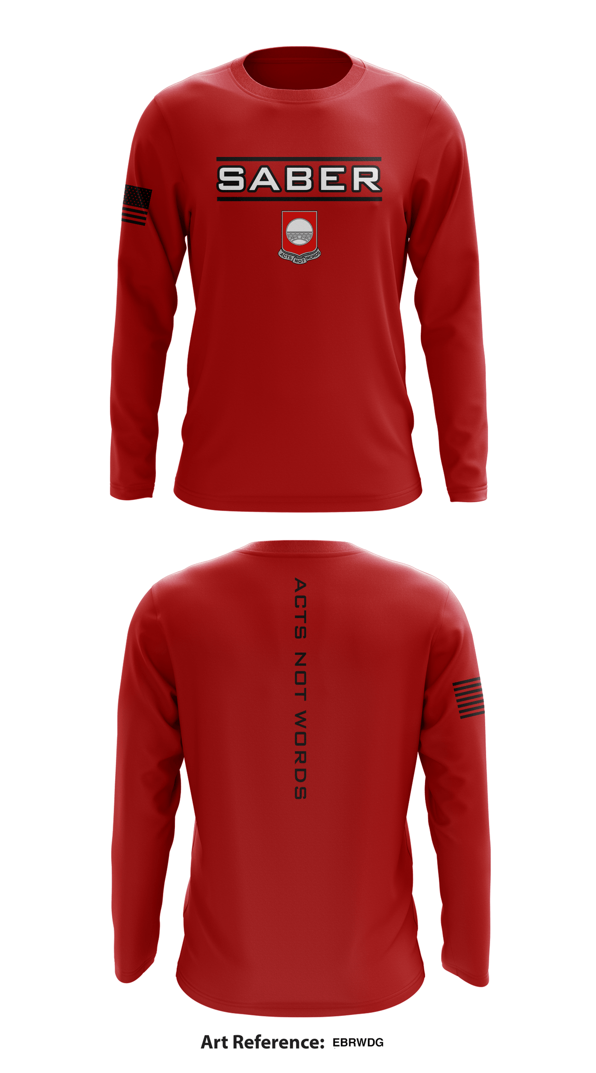 91st Enginner Battalion Store 1 Core Men's LS Performance Tee - ebrWdg
