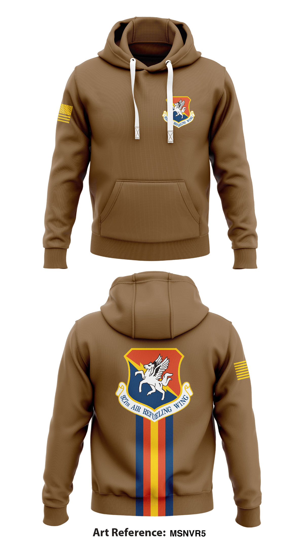 927th Air Refueling Wing Store 1 Core Men's Hooded Performance Sweatshirt - MsnvR5