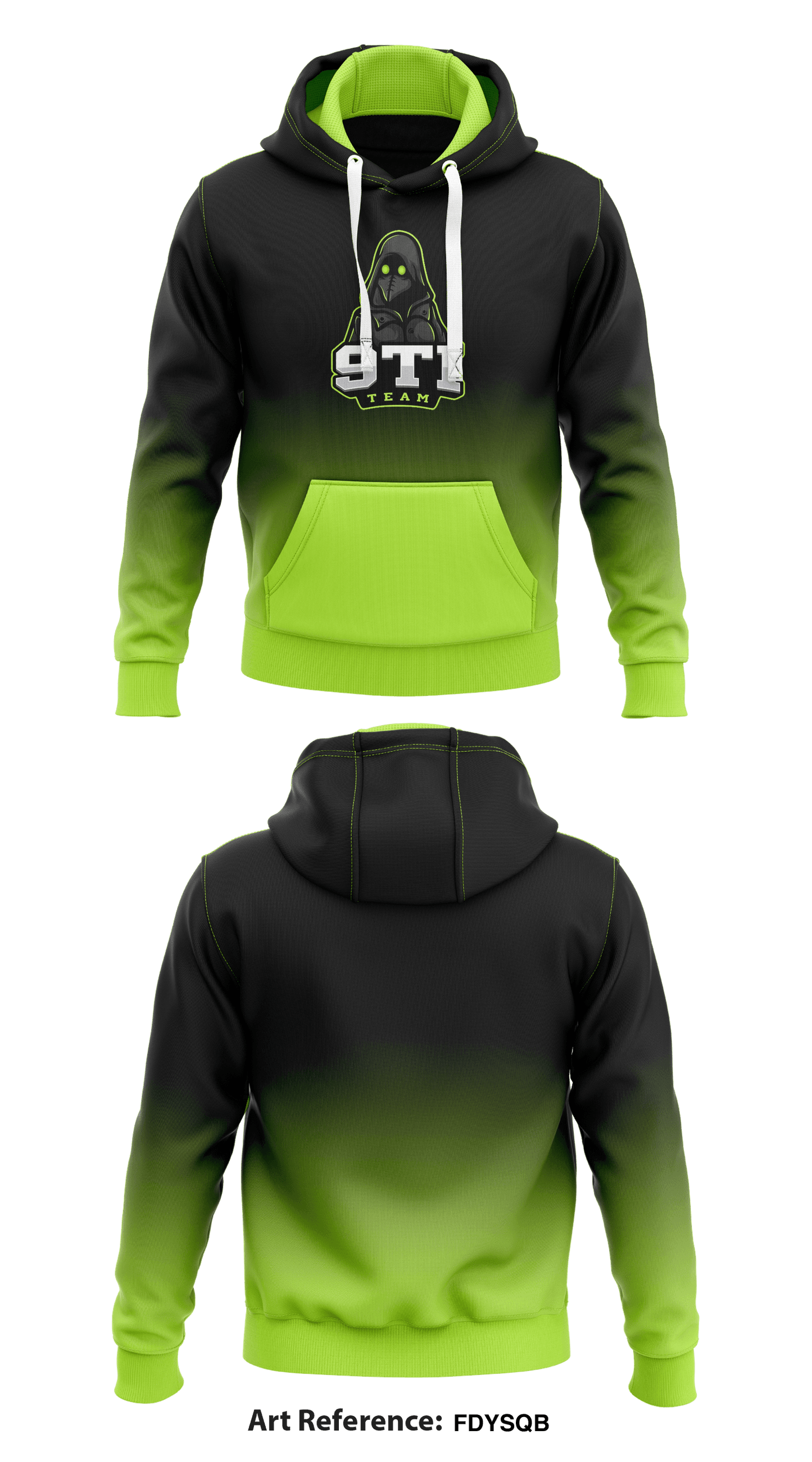9TI CLAN Store 1 Core Men's Hooded Performance Sweatshirt - fdYSqB