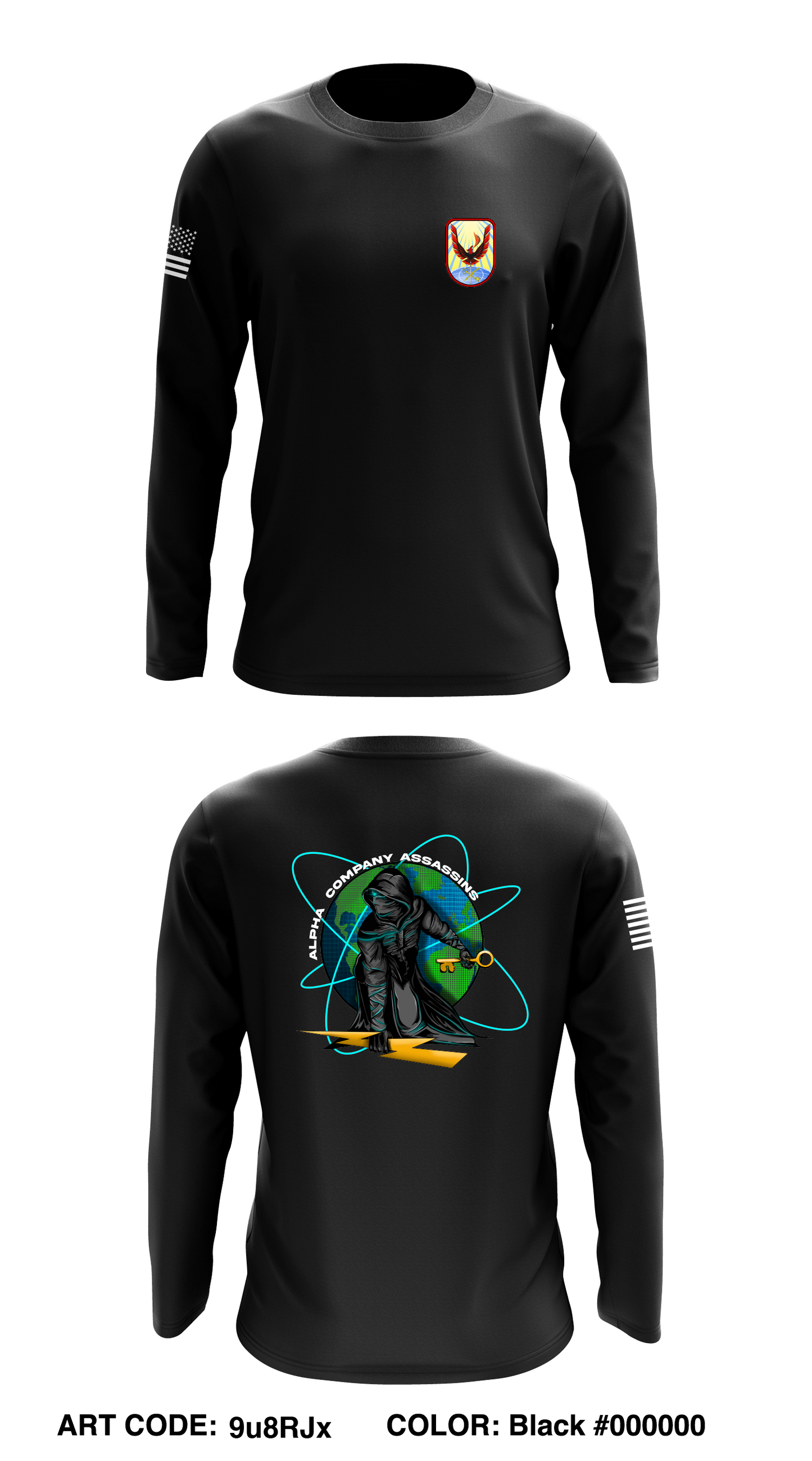 A Co, 116th PED BN Core Men's LS Performance Tee - 9u8RJx