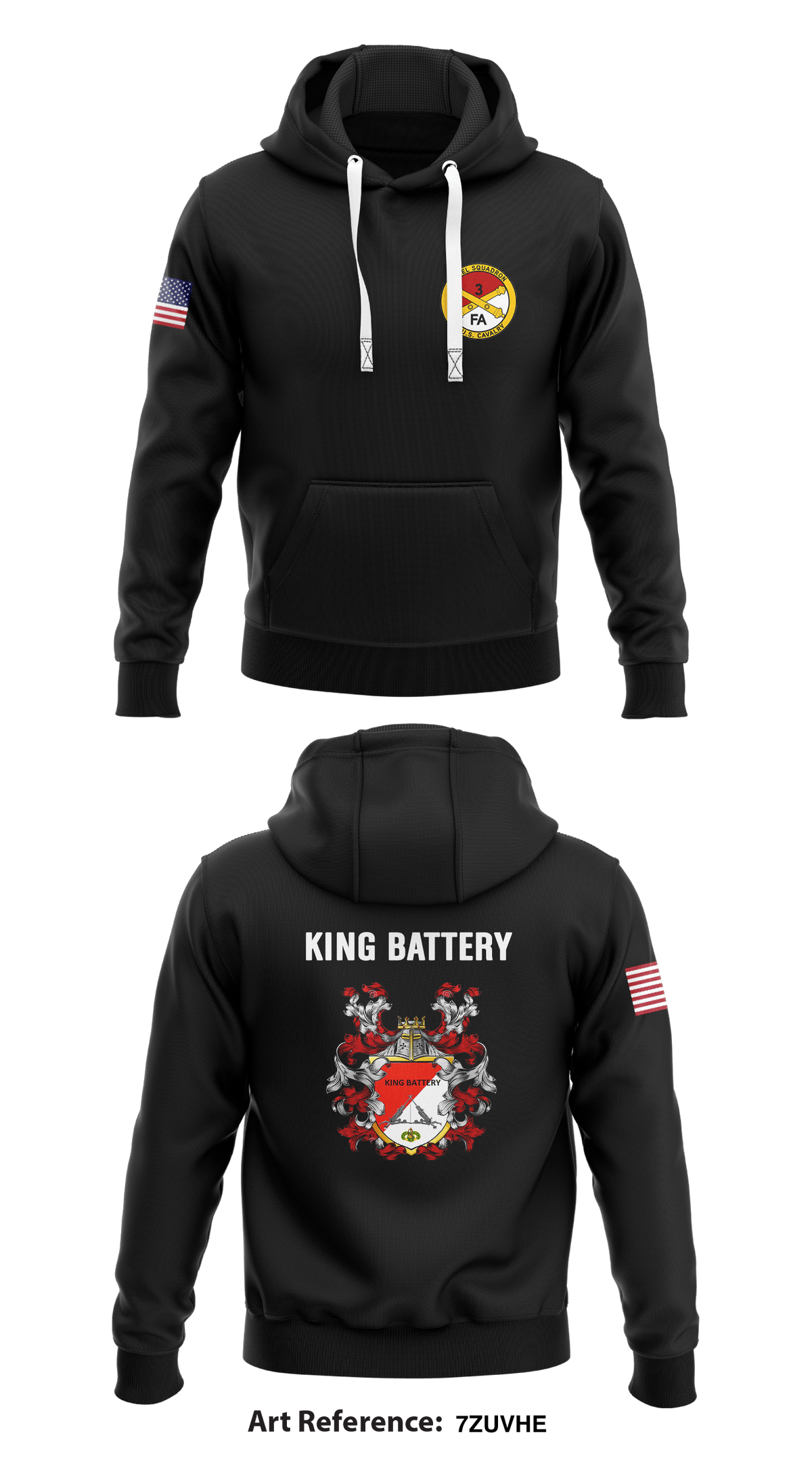 A Battery/ FAS/ 3D CR Store 1 Core Men's Hooded Performance Sweatshirt - 7ZuVHe