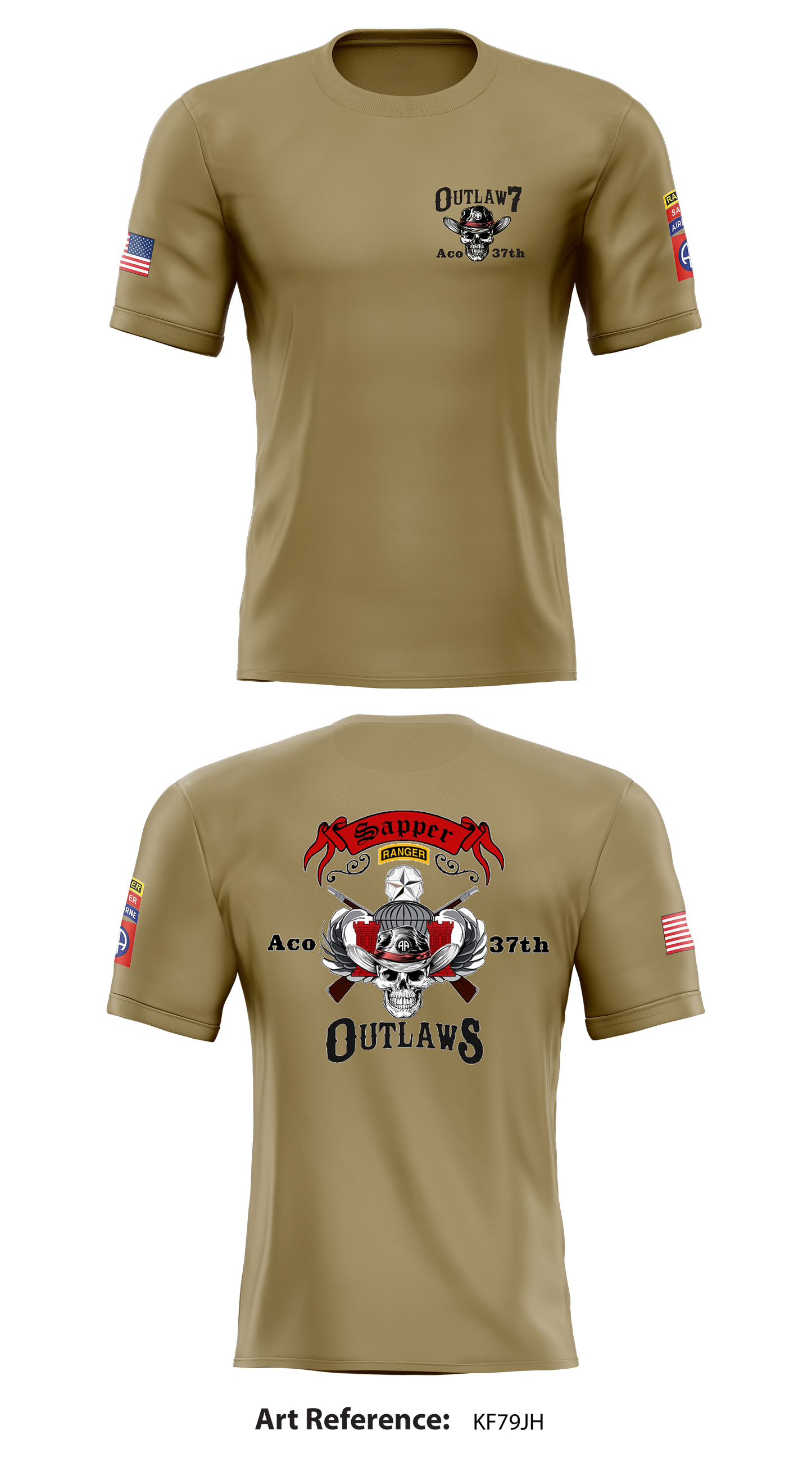 A/37th BEB Core Men's SS Performance Tee - kf79jh