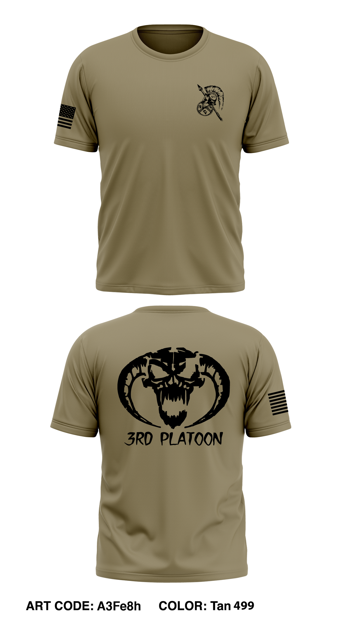 984th MP CO Core Men's SS Performance Tee - A3Fe8h