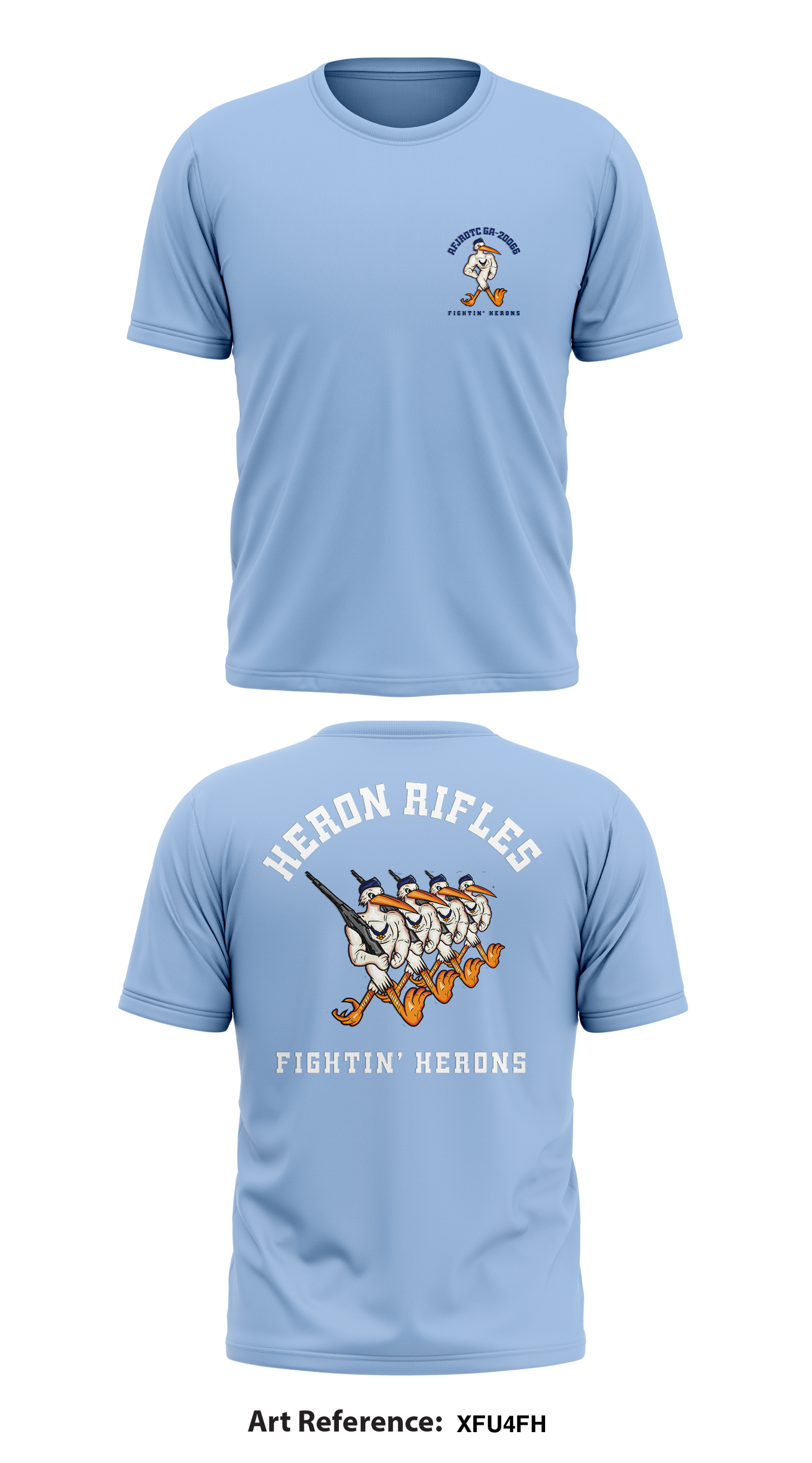 AFJROTC GA-20066 Core Men's SS Performance Tee - XFu4FH