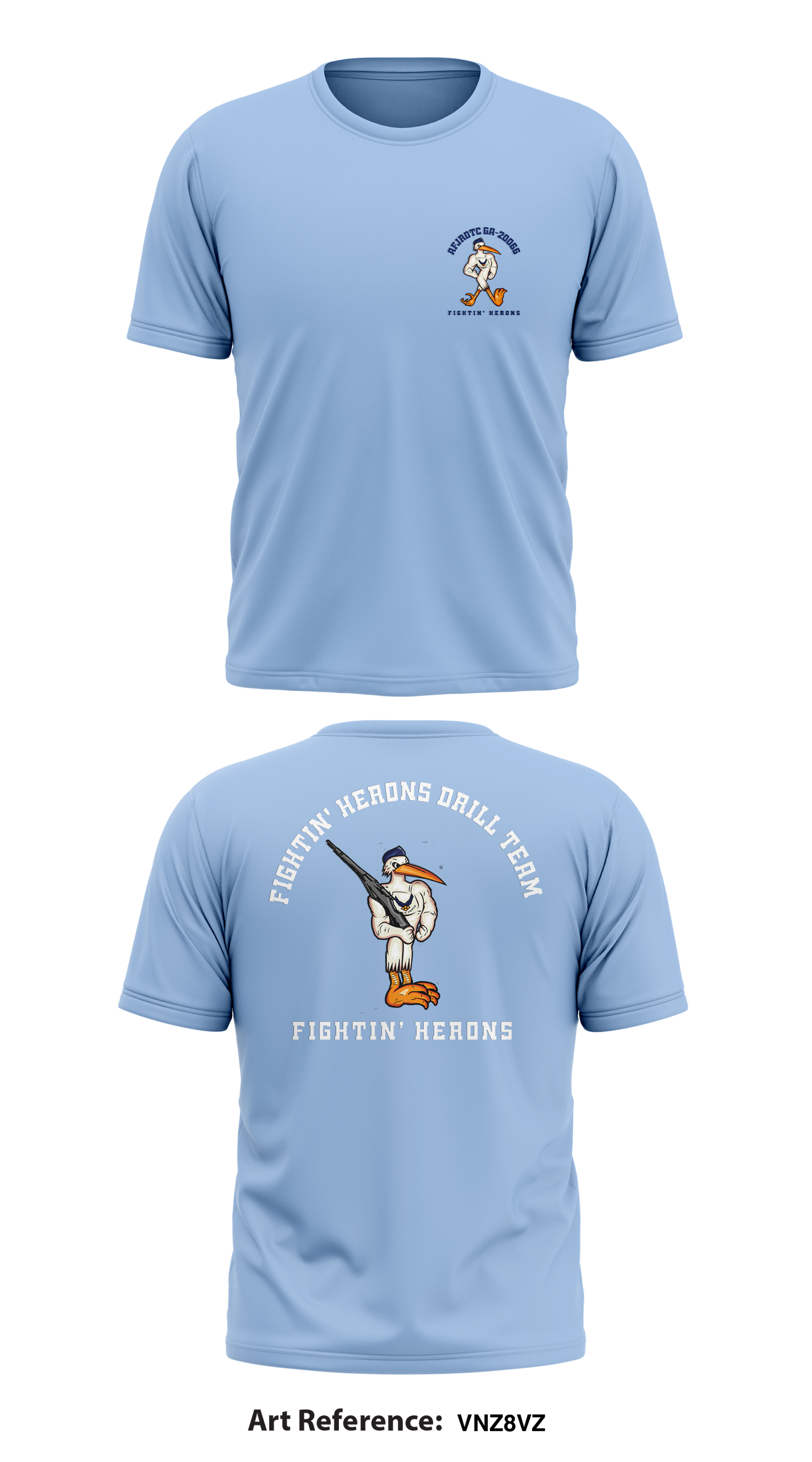 AFJROTC GA-20066 Core Men's SS Performance Tee - vnZ8Vz