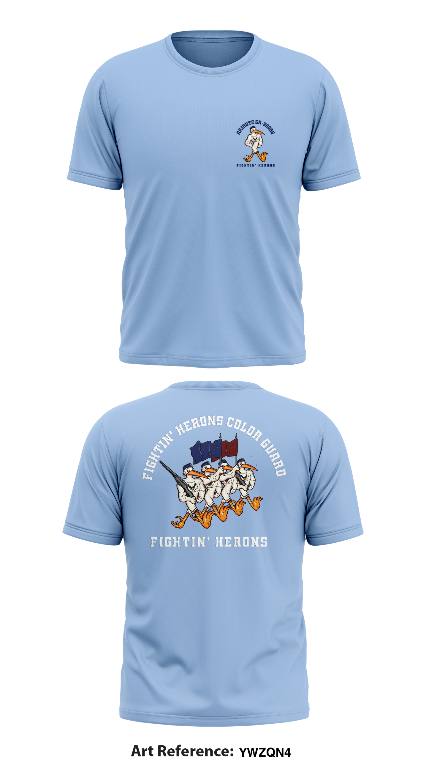 AFJROTC GA-20066 Core Men's SS Performance Tee - yWZqN4