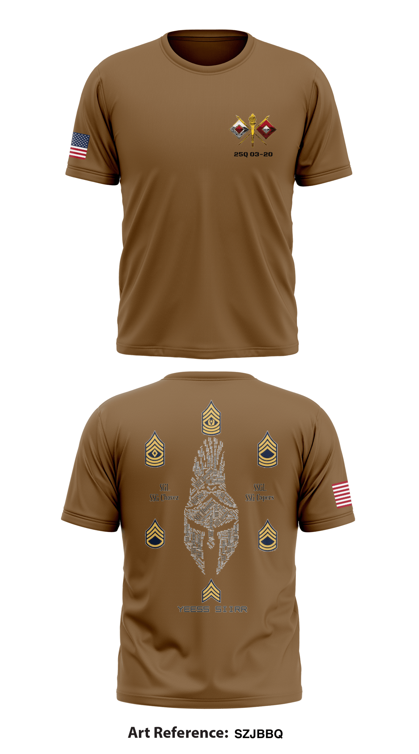 ALC 25Q Class 003-20 Store 1 Core Men's SS Performance Tee - SZjbbQ
