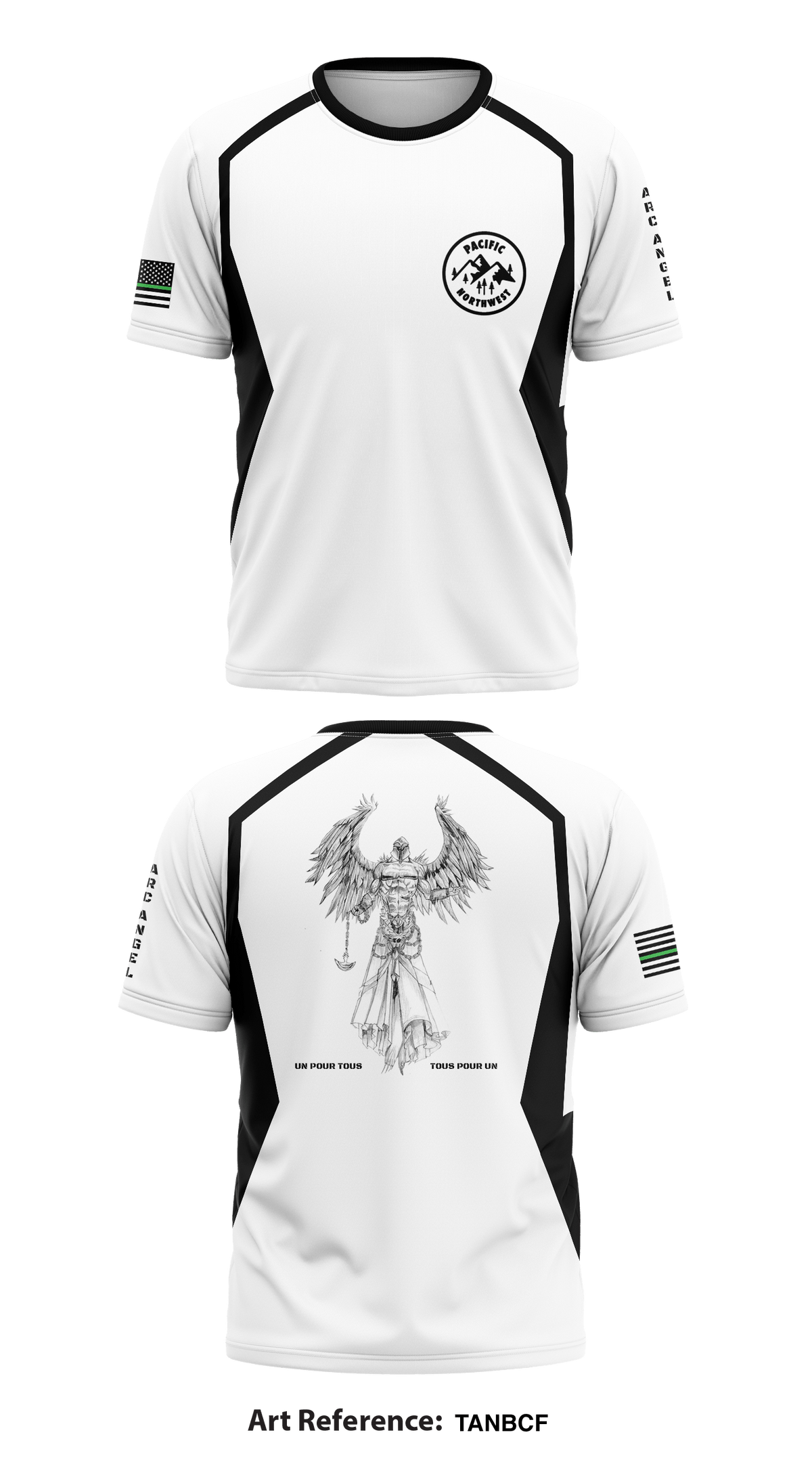 Arc Angel Store 1 Core Men's SS Performance Tee - tanbcf
