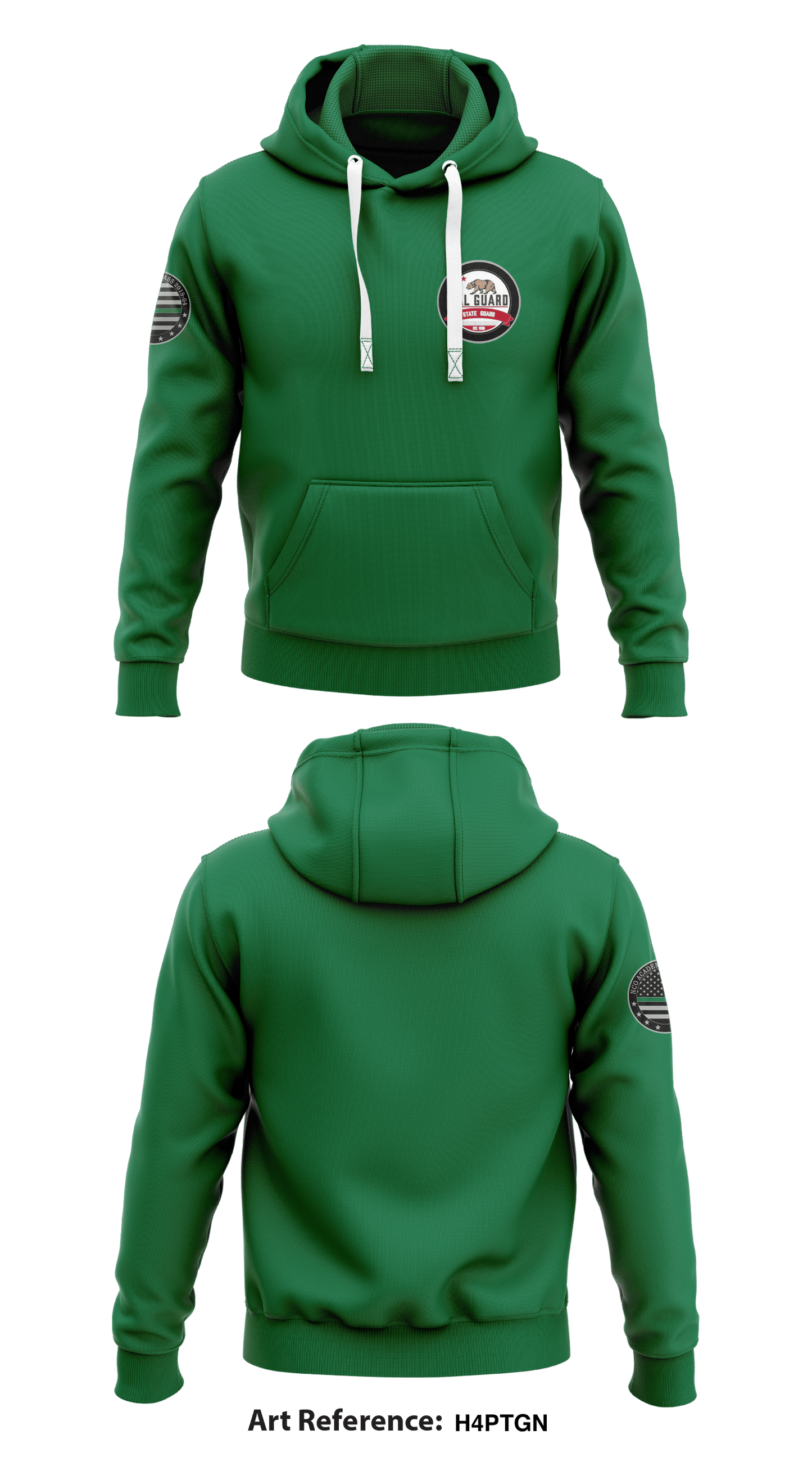 Army NCO Academy Core Men's Hooded Performance Sweatshirt - H4pTgN