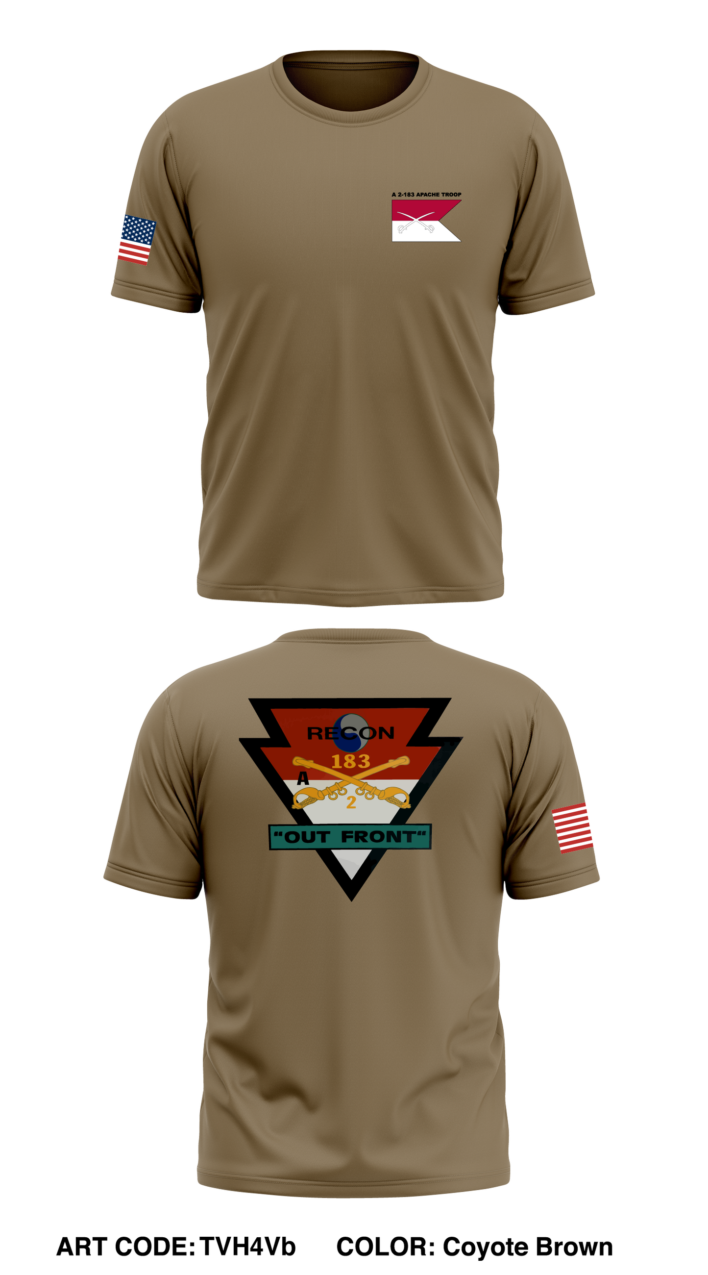 A TRP 2-183 CAV Core Men's SS Performance Tee - TVH4Vb