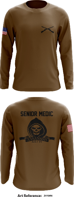 savicustoms A Co 2/7 Infantry Medic Store 1 Core Men's SS Performance Tee - nbaKMb M