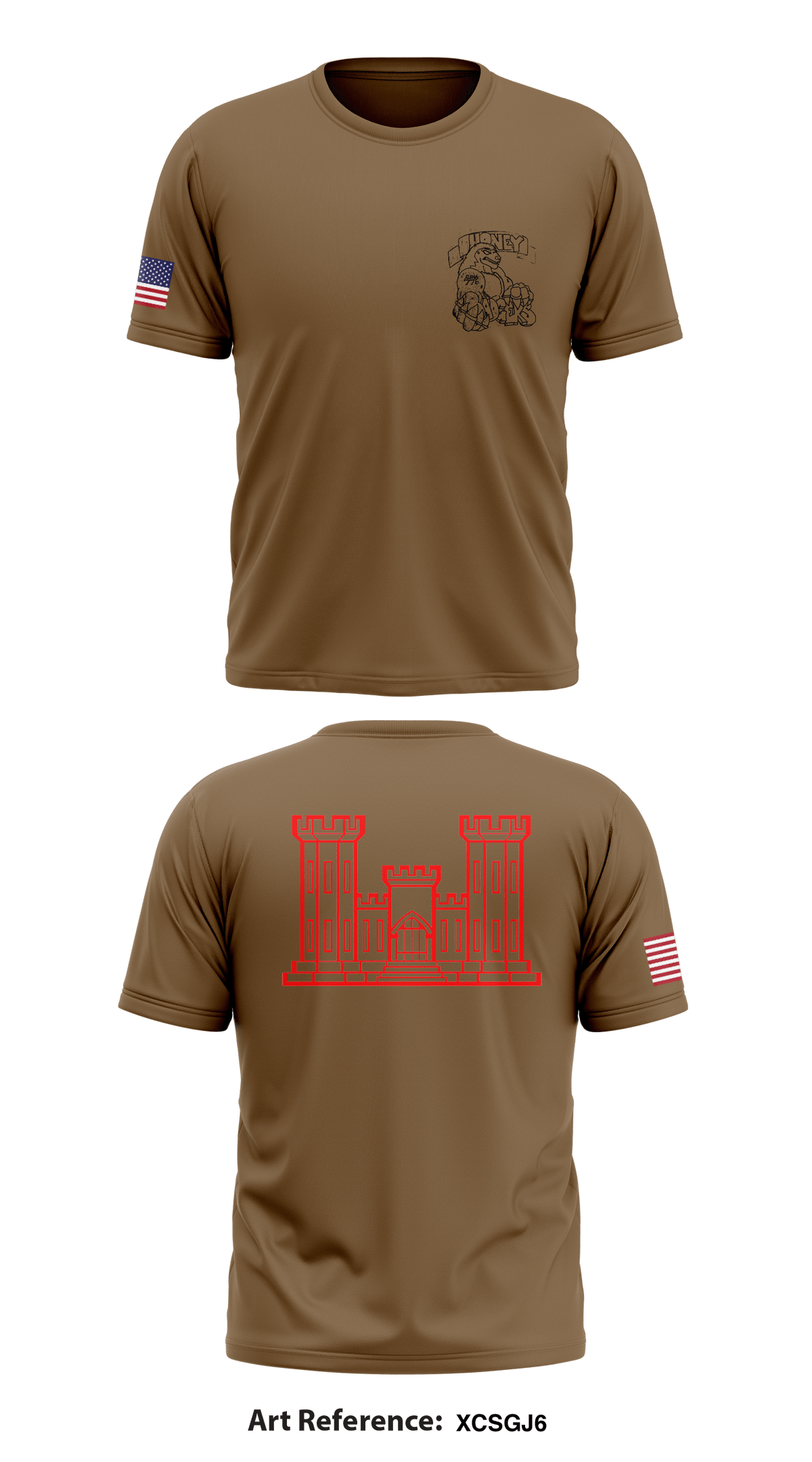A Co 776 BEB Store 1 Core Men's SS Performance Tee - XcsGJ6