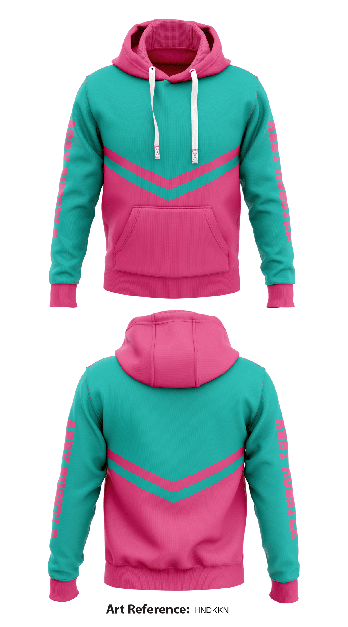 Abby Russtle 1 Core Men's Hooded Performance Sweatshirt - HndKKN