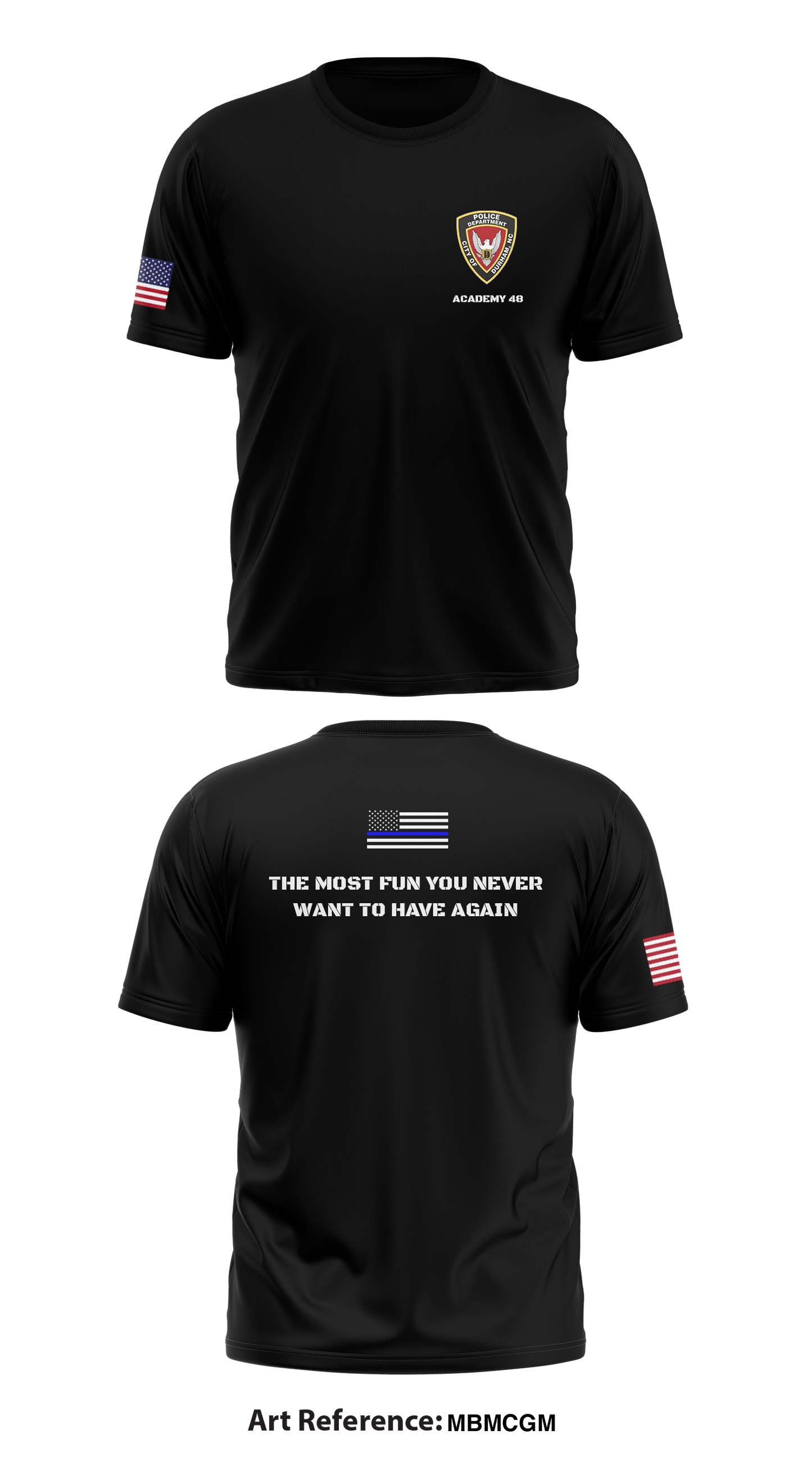Academy 48 Store 1 Core Men's SS Performance Tee - mBmCGM