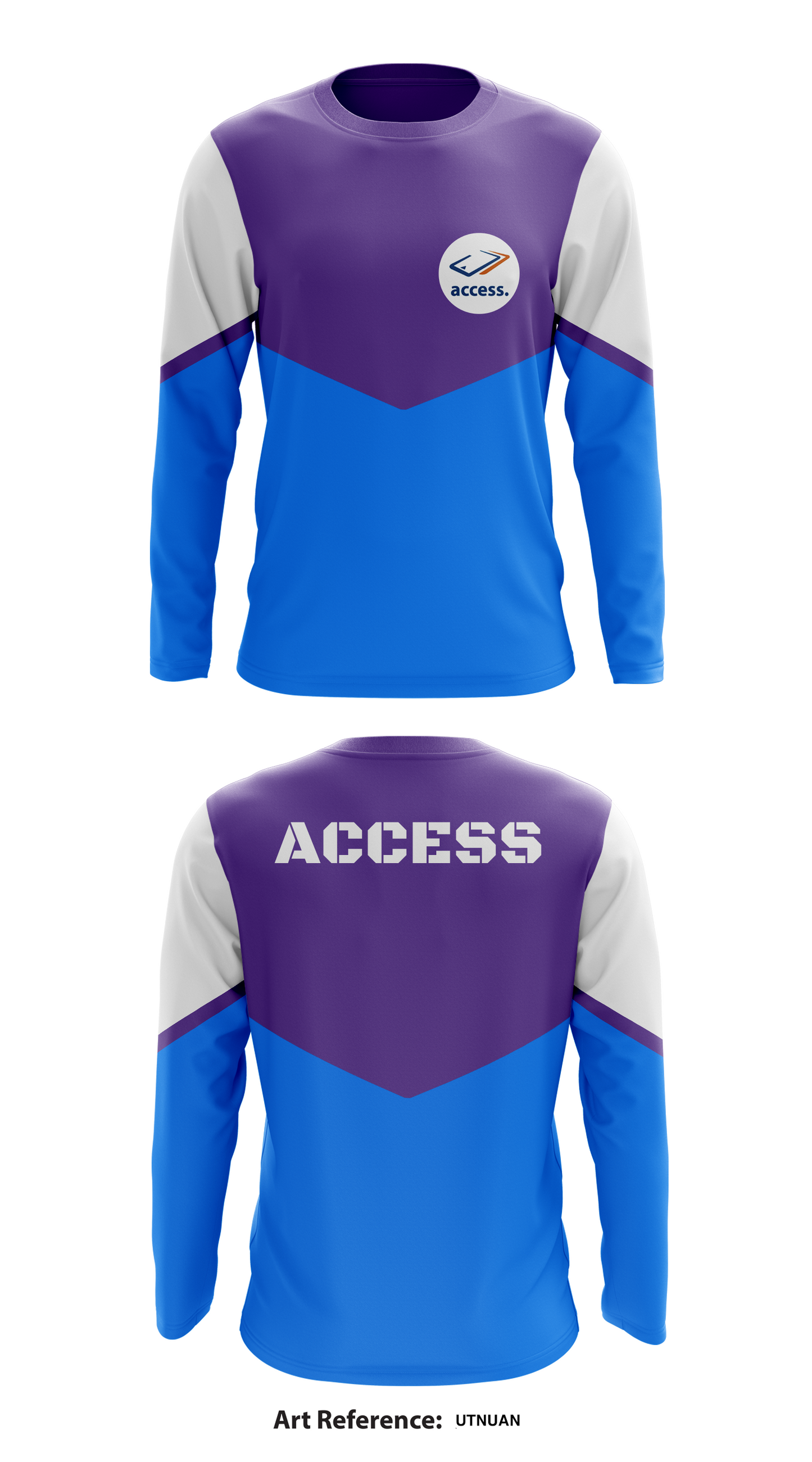 Access Store 1 Core Men's LS Performance Tee - uTnUAN