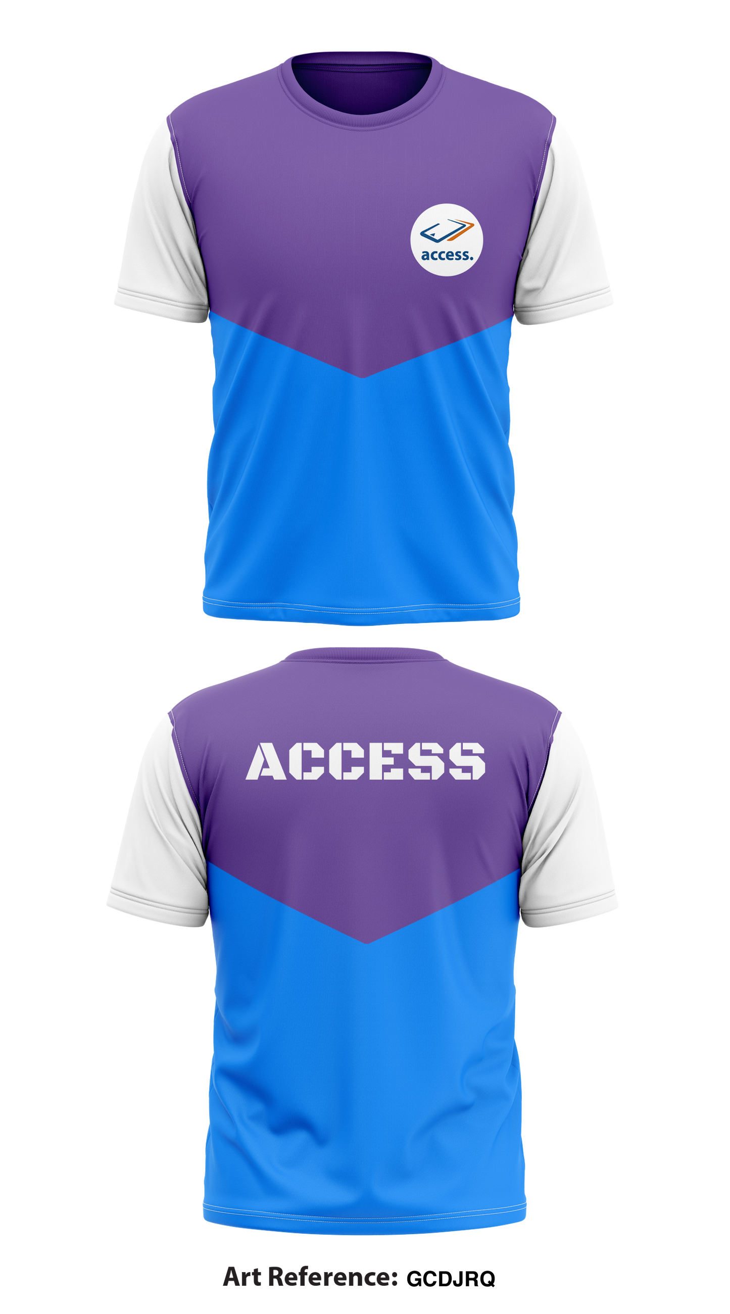 Access Store 1 Core Men's SS Performance Tee - gcDJRQ