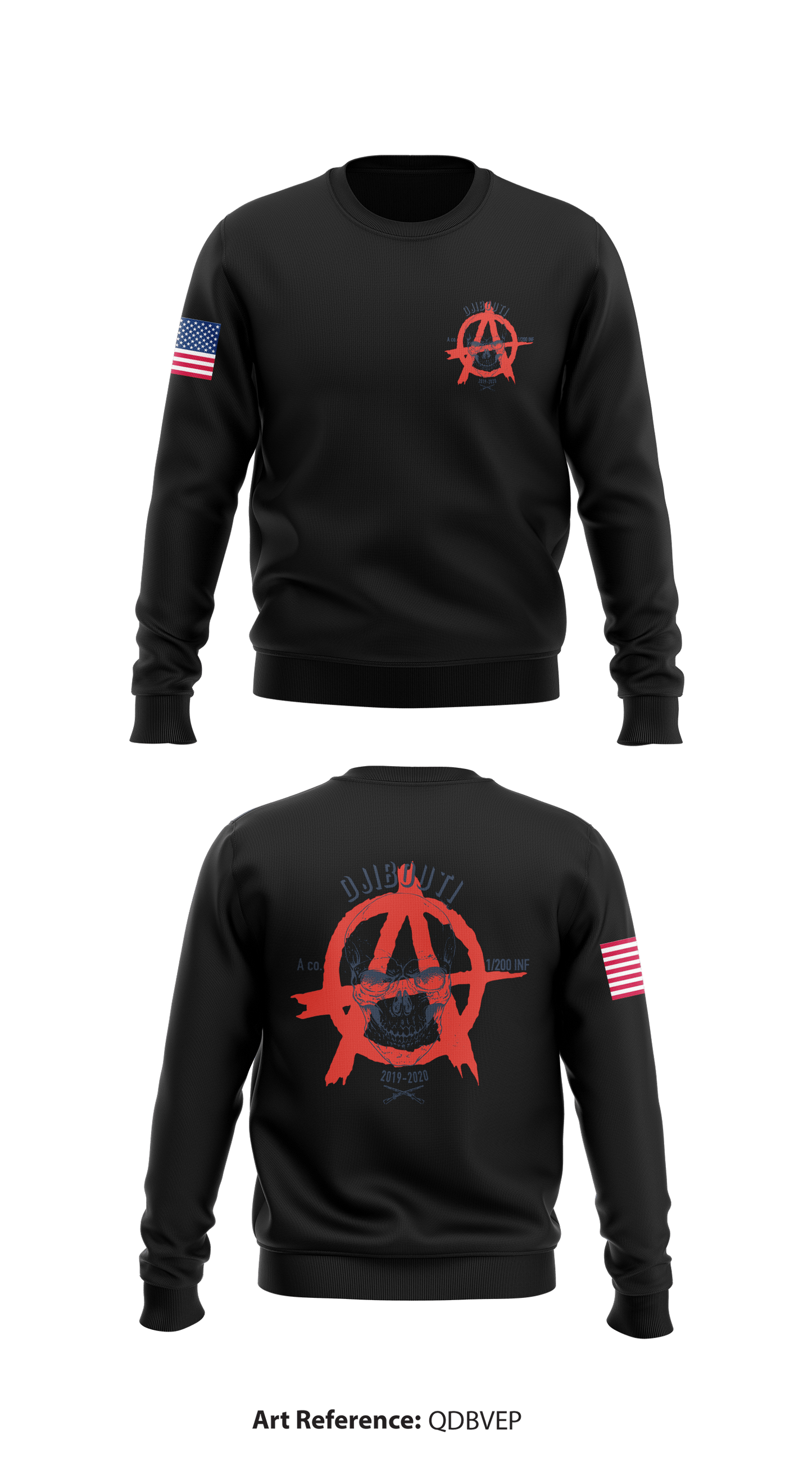 Aco 1/200 INF Core Men's Crewneck Performance Sweatshirt - QdbveP