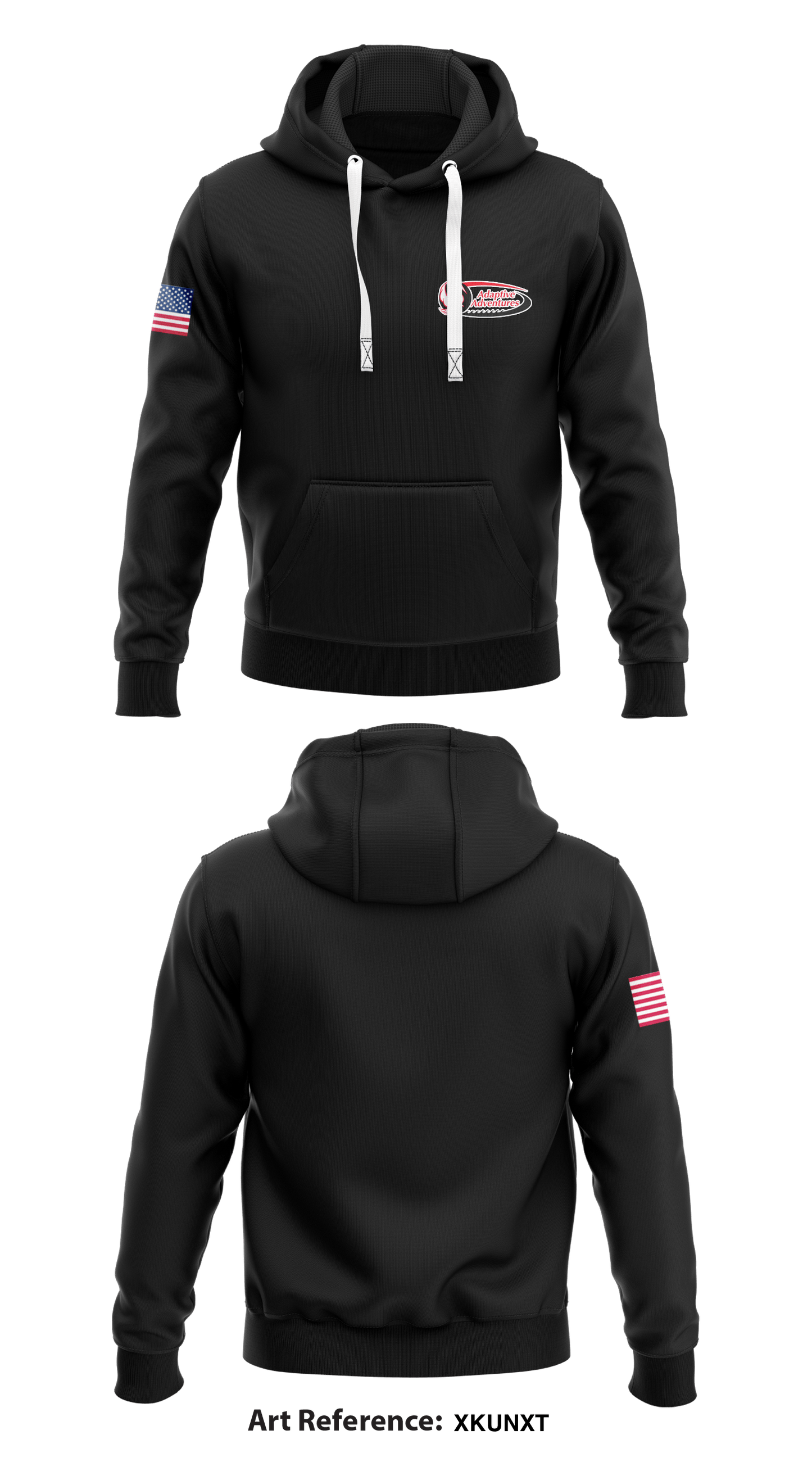 Adaptive Adventures Core Men's Hooded Performance Sweatshirt - XKunXT