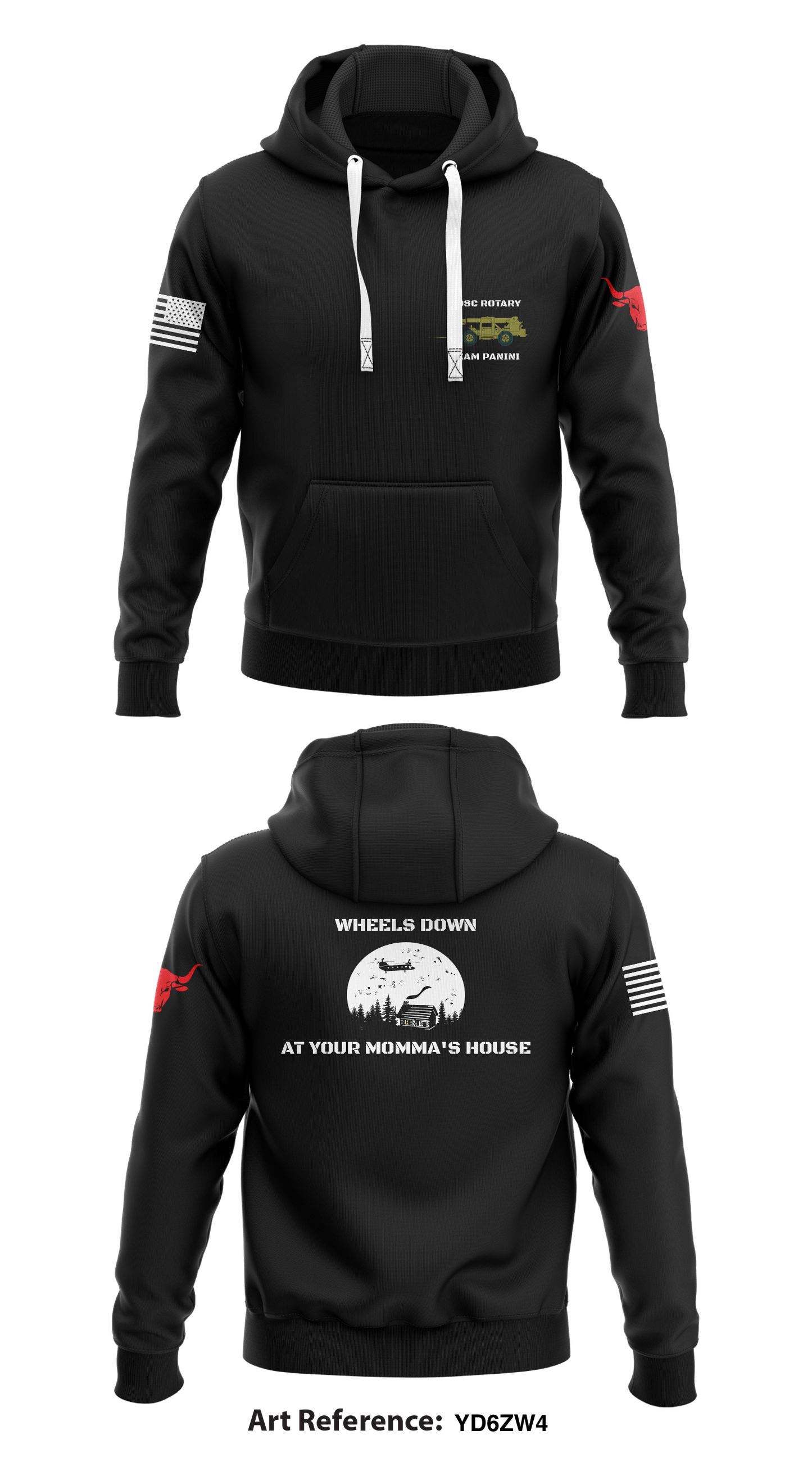 Alpha Company 834 ASB Store 1 Core Men's Hooded Performance Sweatshirt - Yd6ZW4