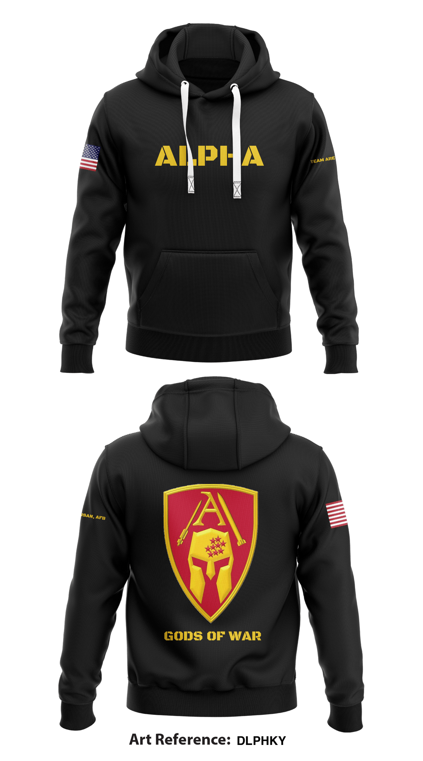 Alpha 2-1 ADA Store 1 Core Men's Hooded Performance Sweatshirt - DLPHky